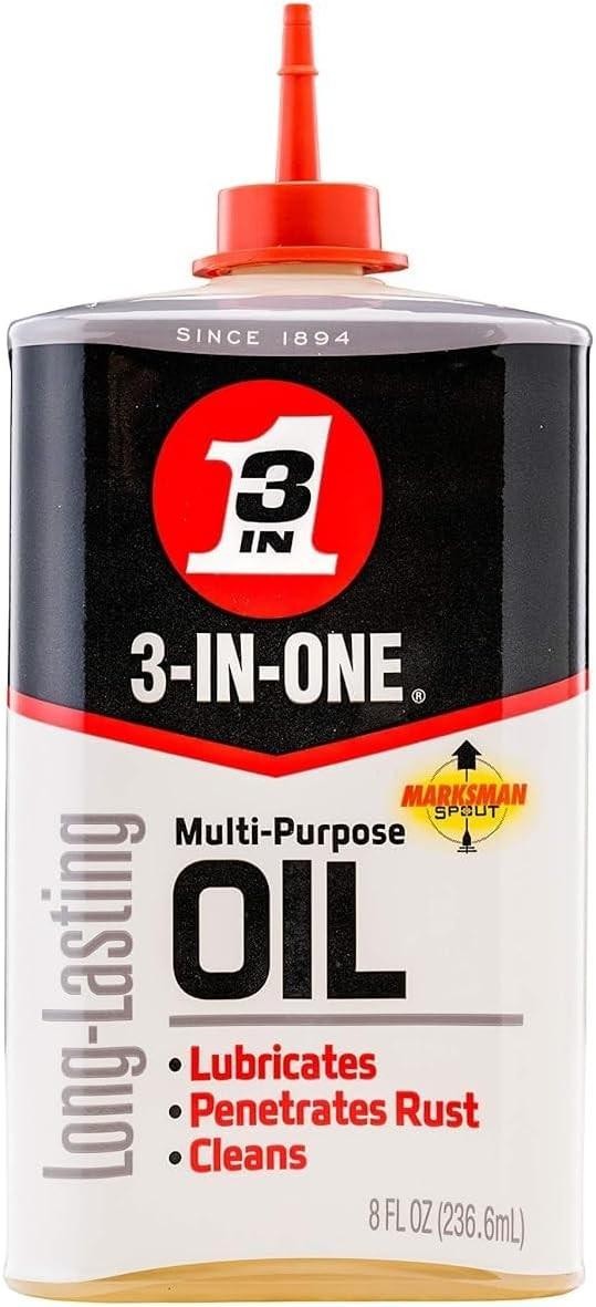 3-in-one Multi-purpose Oil, 8 Oz