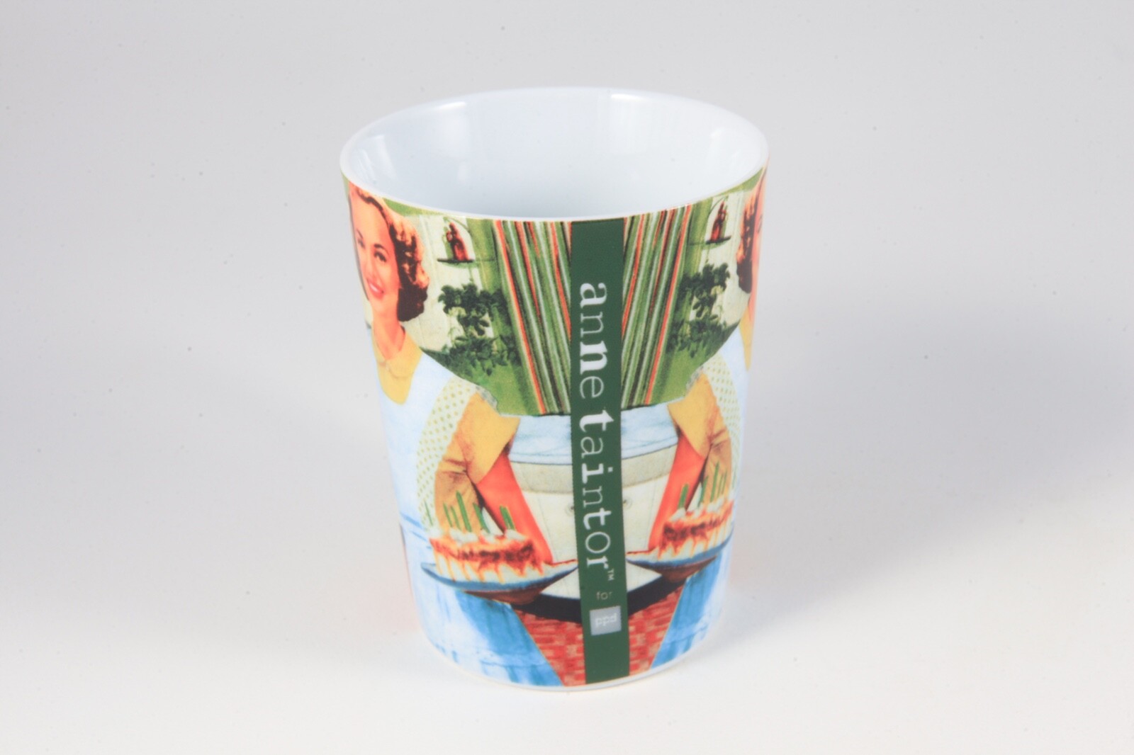 Funny Porcelain Coffee Cup Mug ANN TAINTOR 12 Oz “From Scratch” Feminist Gift