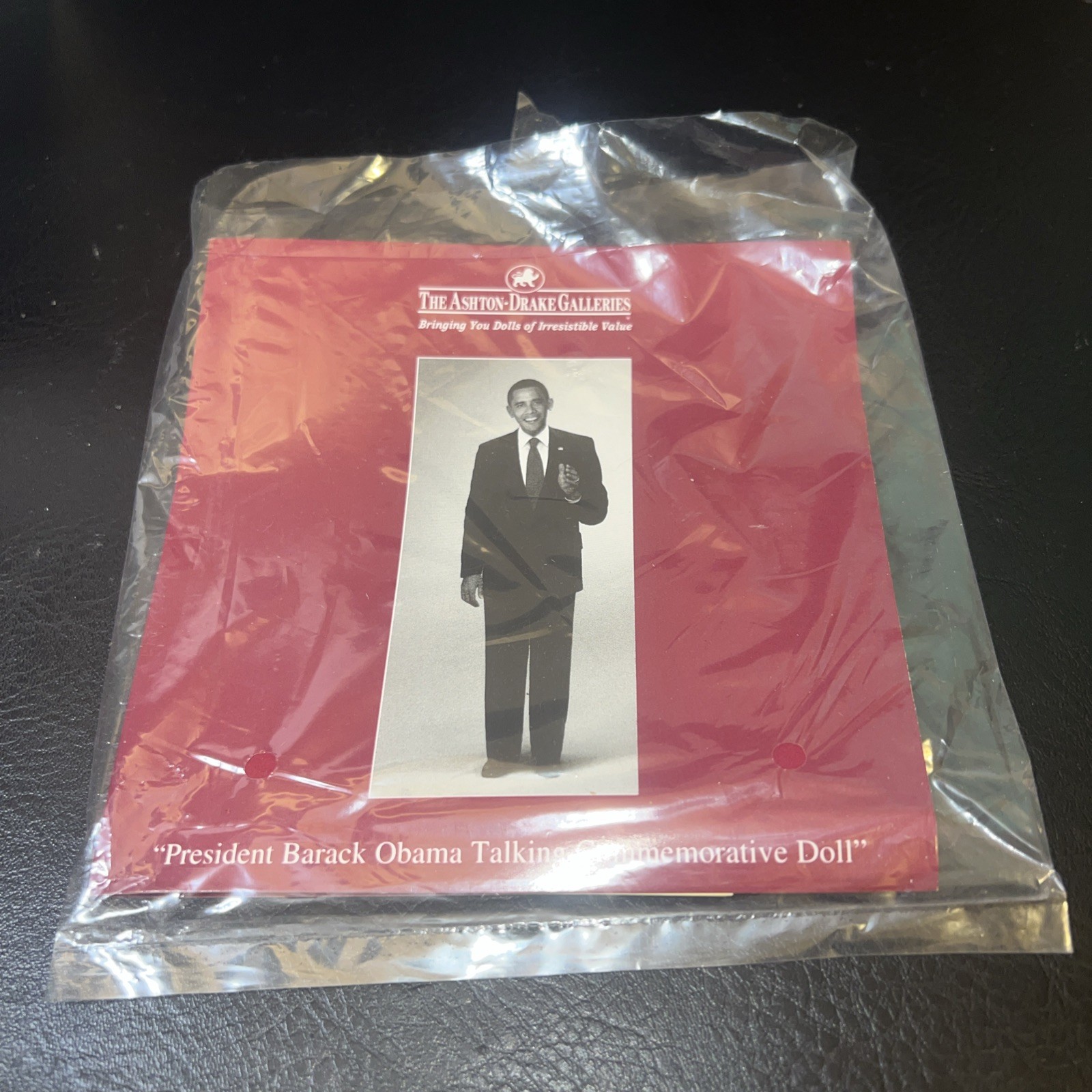 Ashton Drake Galleries President Barack Obama Talking Commemorative Doll NIB