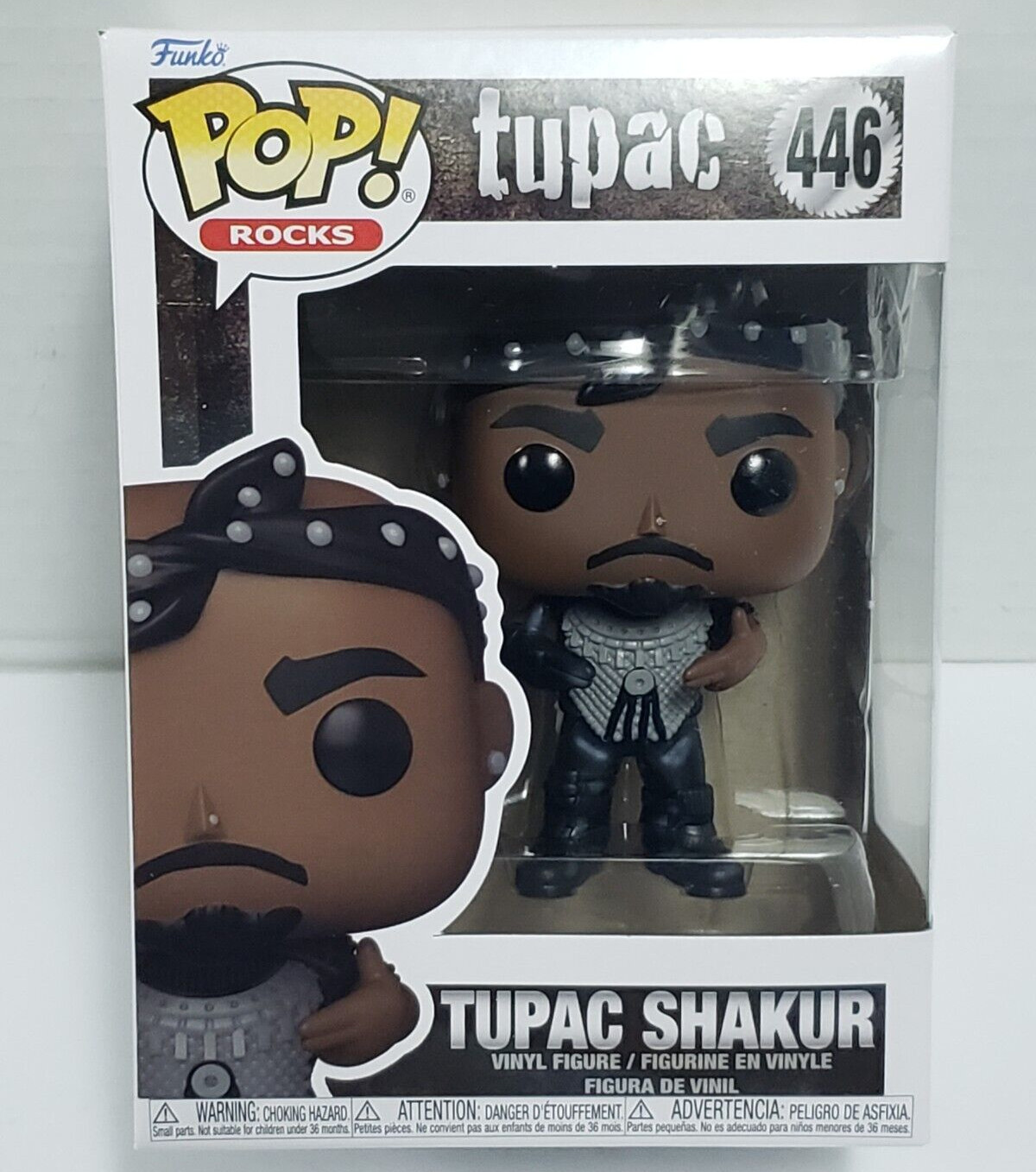TUPAC SHAKUR – 2Pac California Love Funko POP! Rocks #446 Vinyl Figure IN STOCK