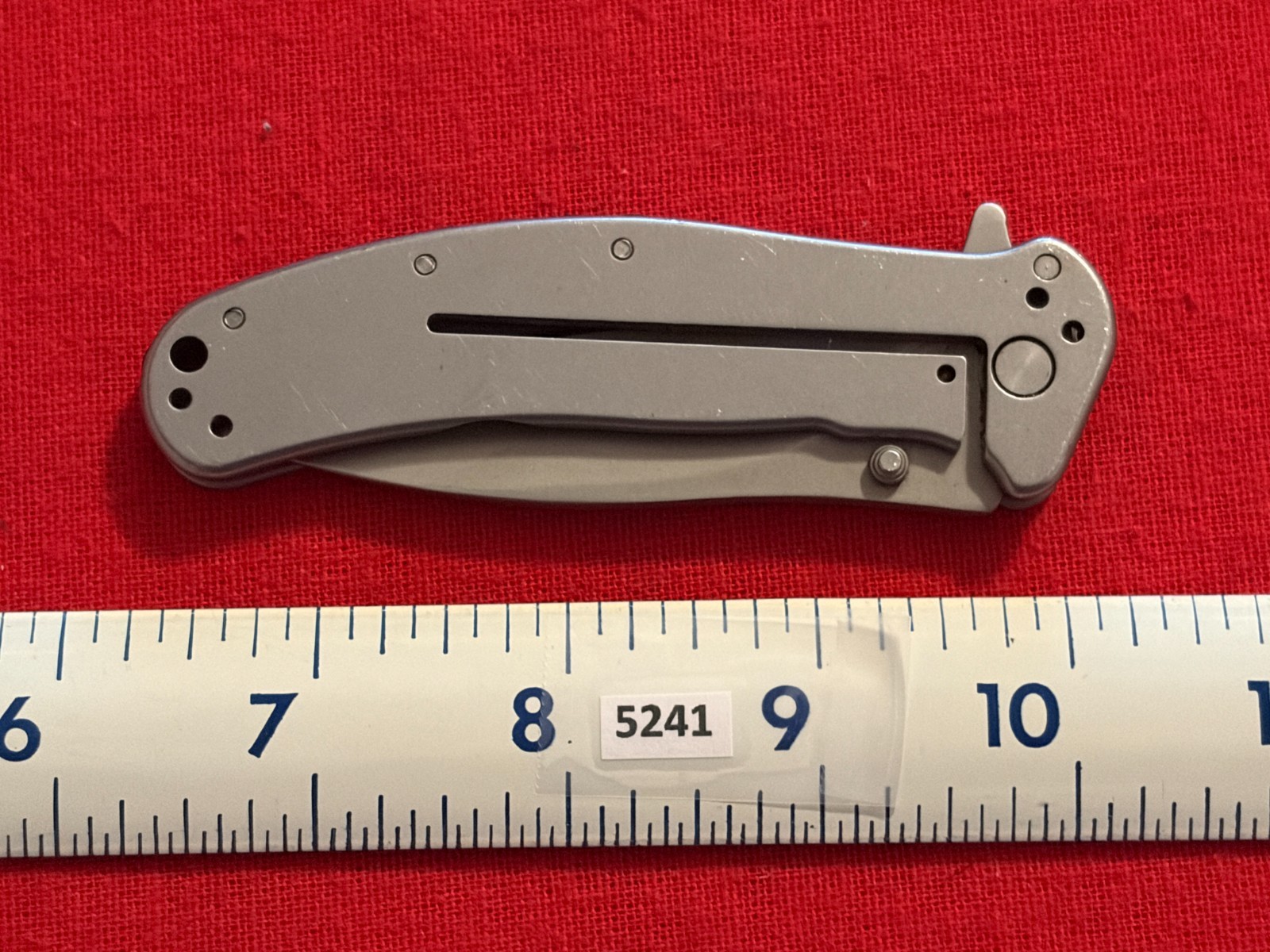 Kershaw 1730SS Plain Edge Assisted Open Ken Onion Knife