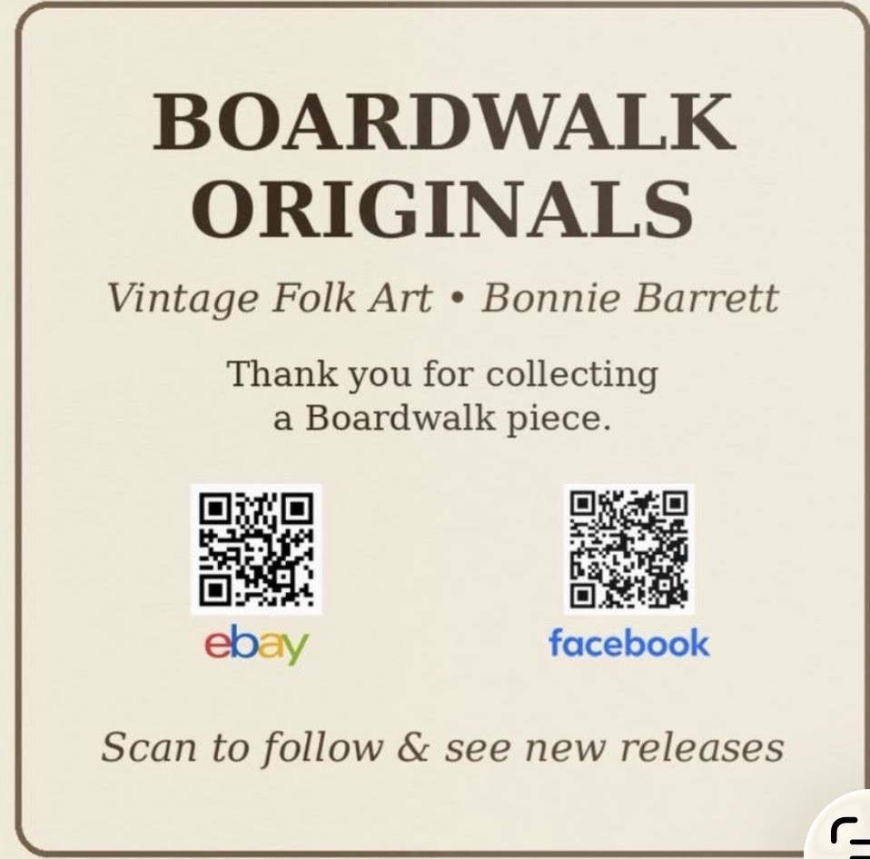 Bonnie Barrett Boardwalk Originals Hand Signed Halloween Tree Ornaments! 10 Set!