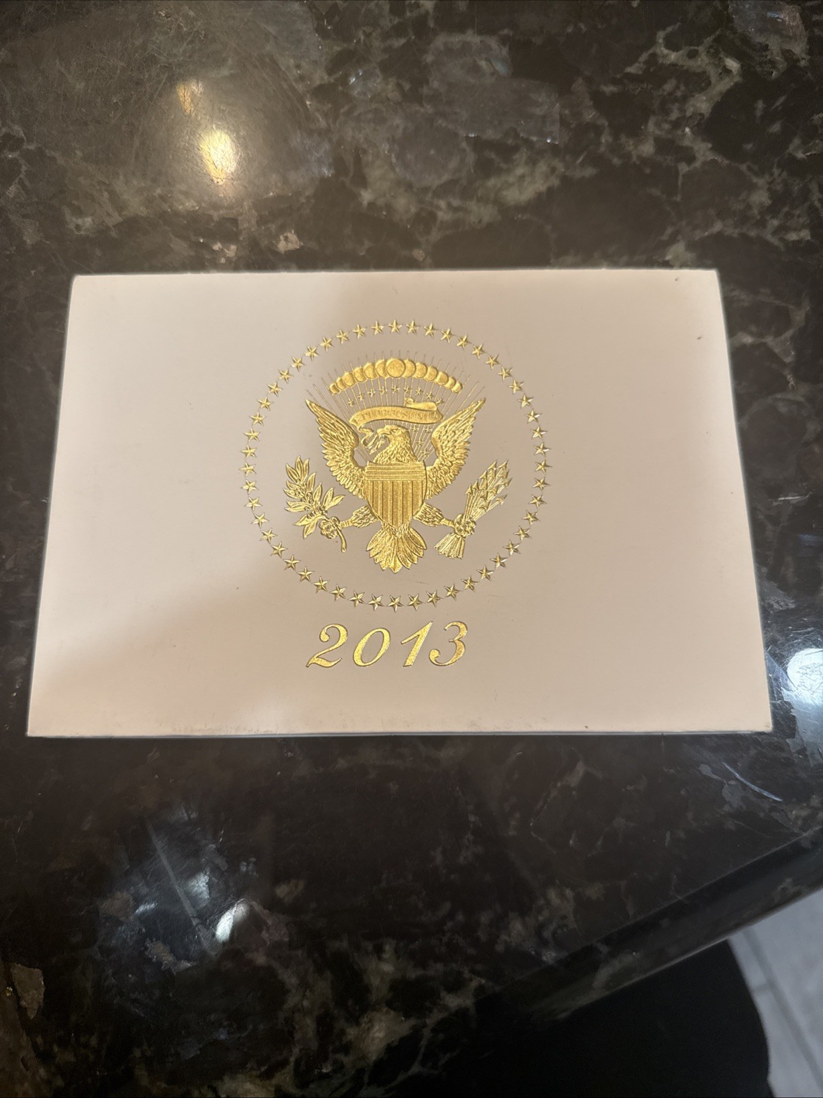 2013 Barack Obama White House Christmas Card