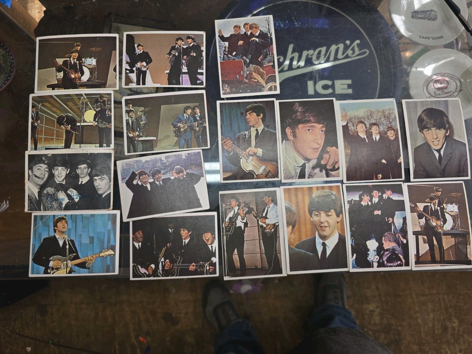Vintage LOT of (17) 1964 Topps The Beatles Color Trading Cards Partial Set Music