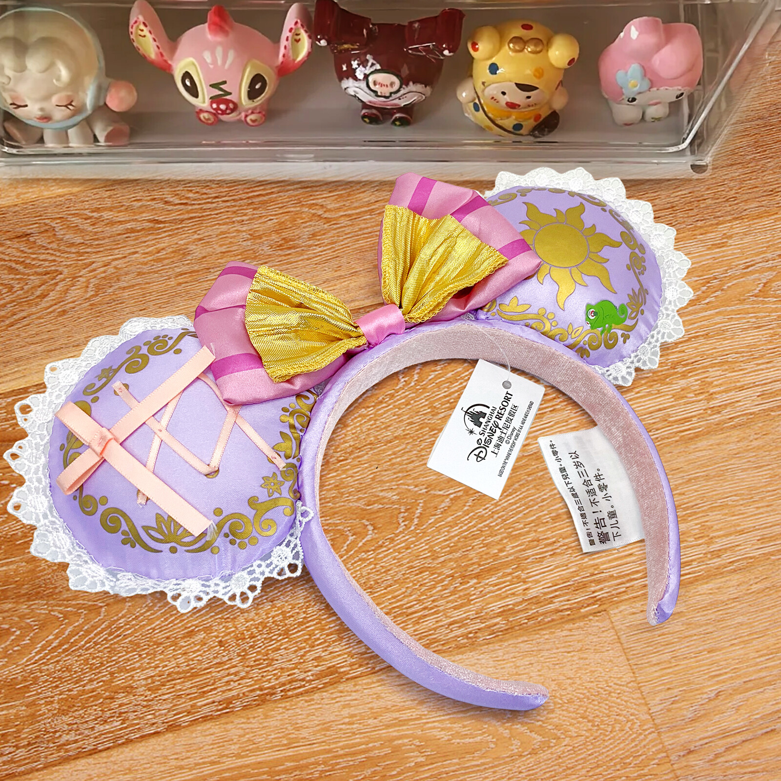 Disney Parks Rapunzel Tangled Pascal Mickey Ears Minnie Mouse Headband US💖