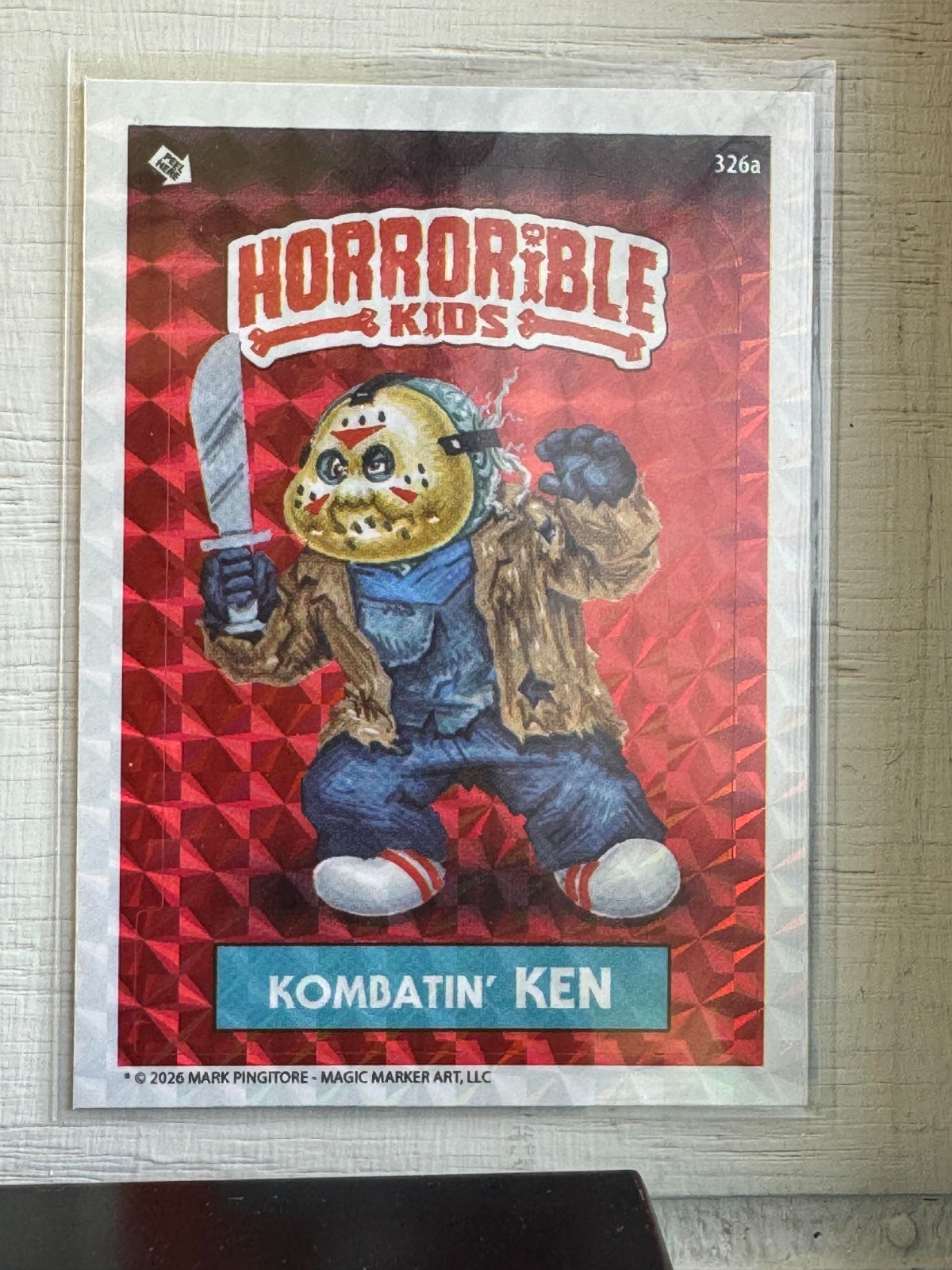 2026 Horrorible Kids Series 10~FOIL~You Pick A Card~ Complete Your Set~NearMint~