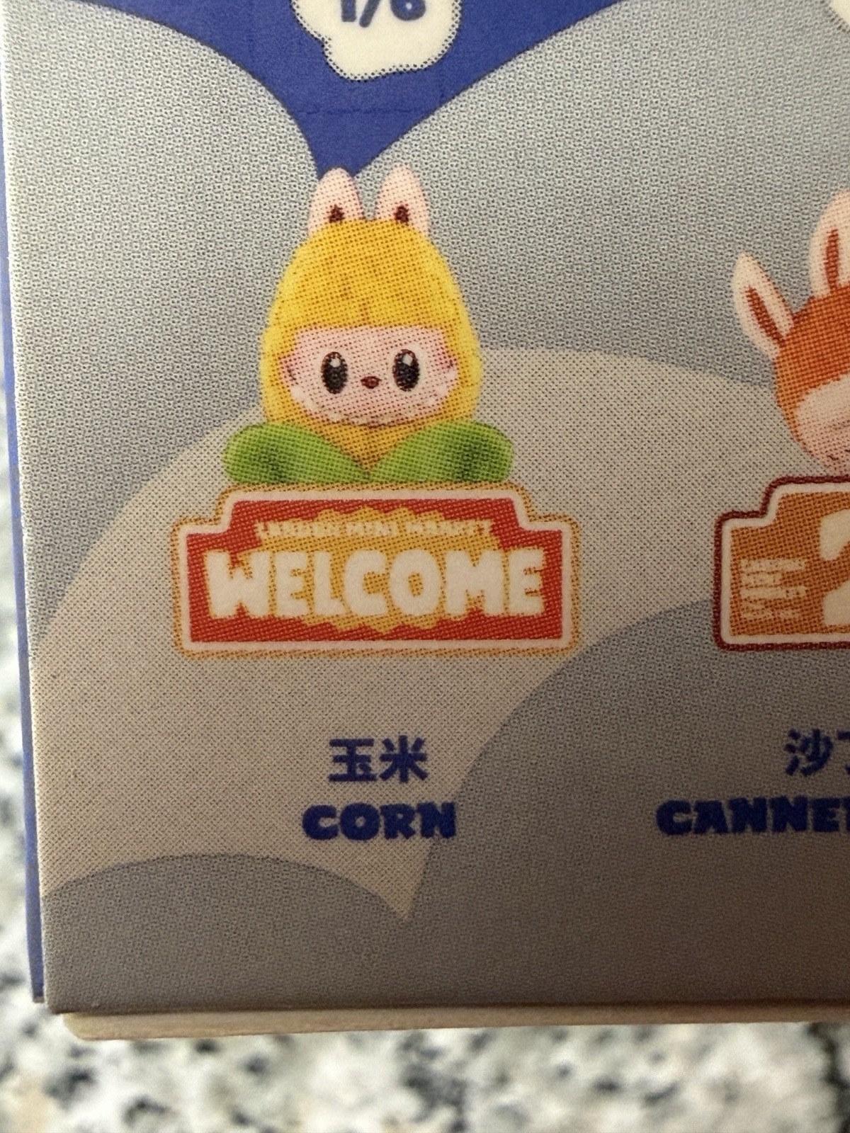 Pop Mart Labubu The Monsters Wacky Mart Corn Fridge Magnet USA SELLER New w Box