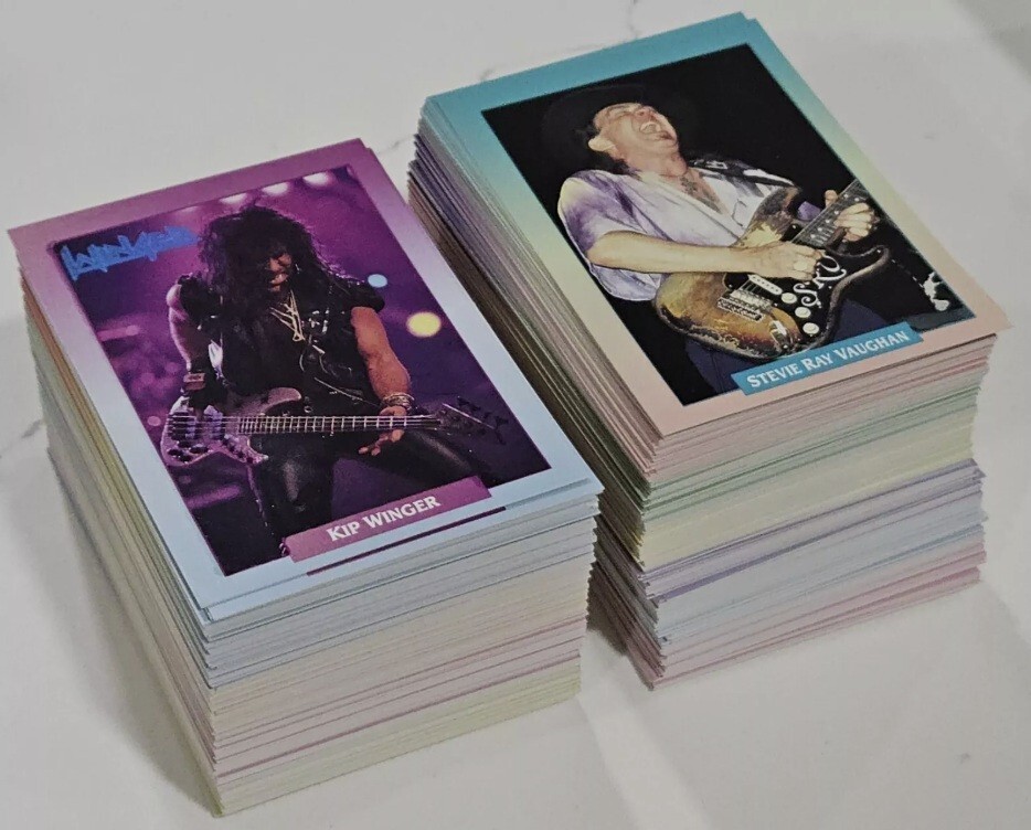 1991 Rock Cards Brockum 90s Metal Bands *YOU PICK FROM LIST – SEE PHOTOS* #1-150