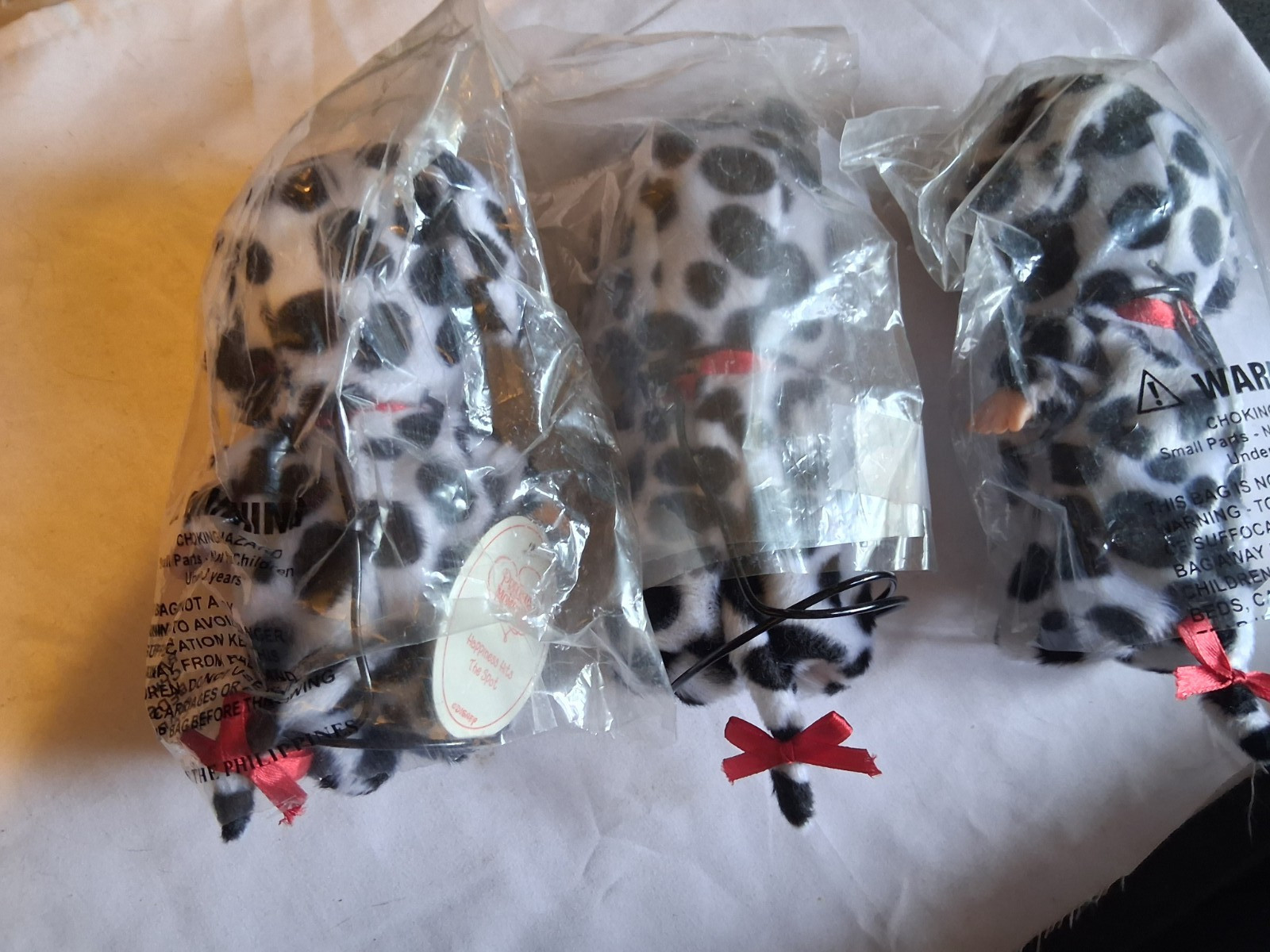Precious Moments Disney 101 dalmation 5″ Mini Dolls Set of 3
