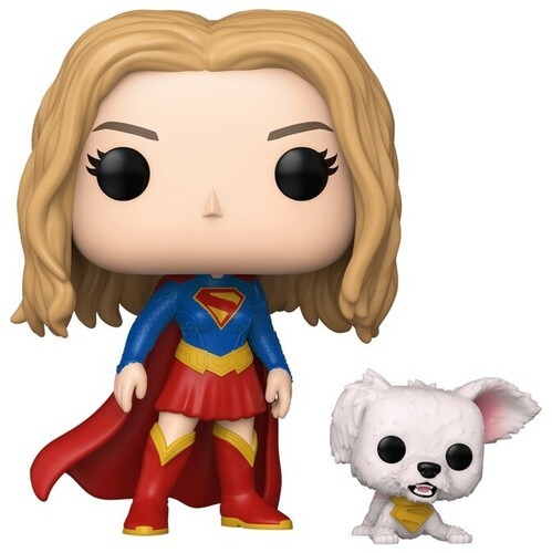 Funko POP! & Buddy: Supergirl – Supergirl with Puppy Krypto (DC) [New Toy] Vin