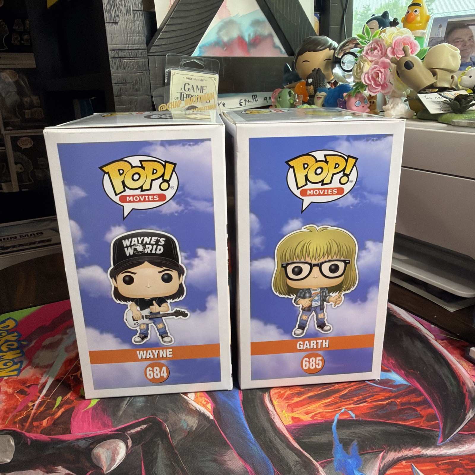 Funko Pop! Wayne’s World – Wayne(684) & Garth(685)- Vaulted NICE BOXES 🔥🔥
