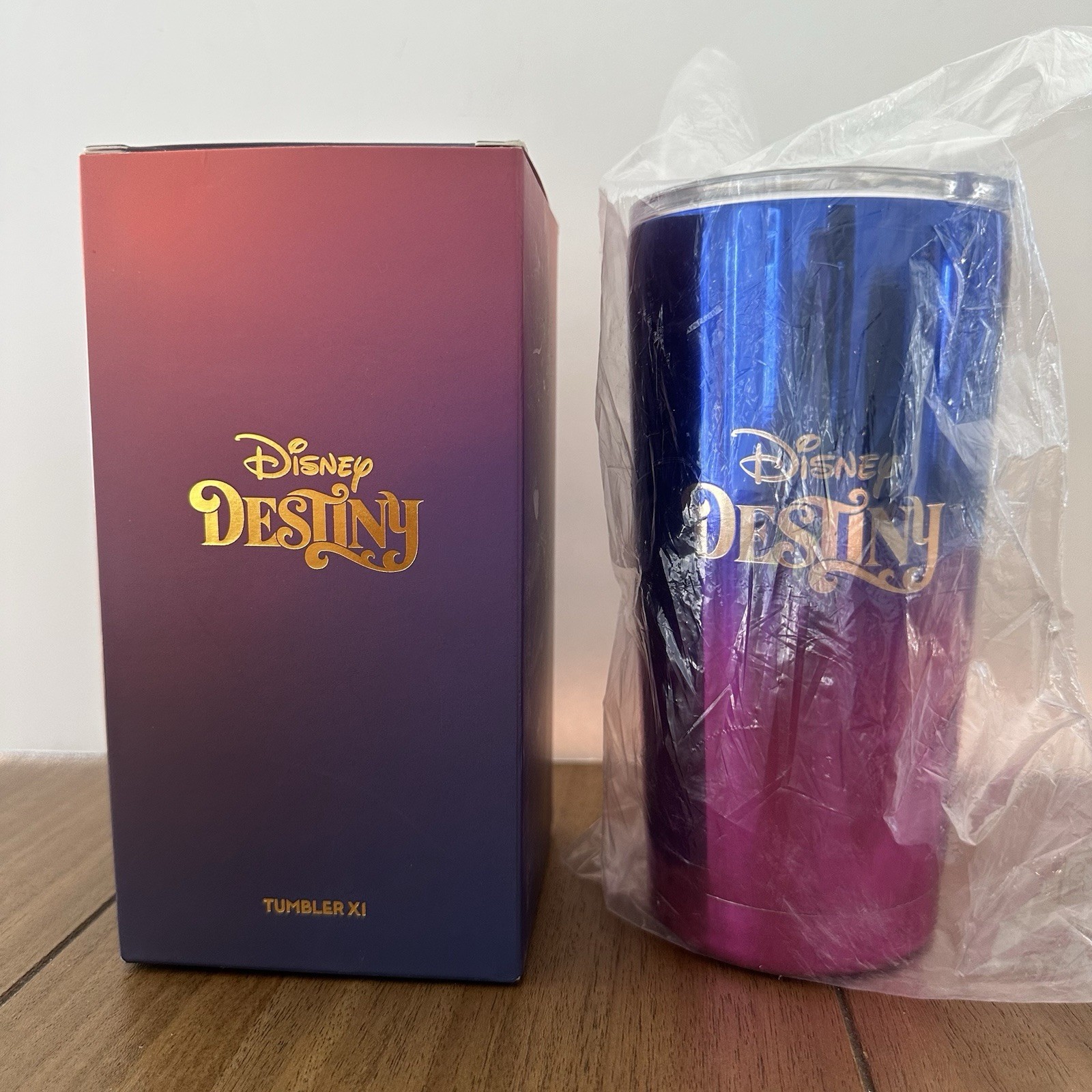 Disney Destiny DCL Cruise Line Ombré Purple Tumbler XI 550 Ml Stainless Steel