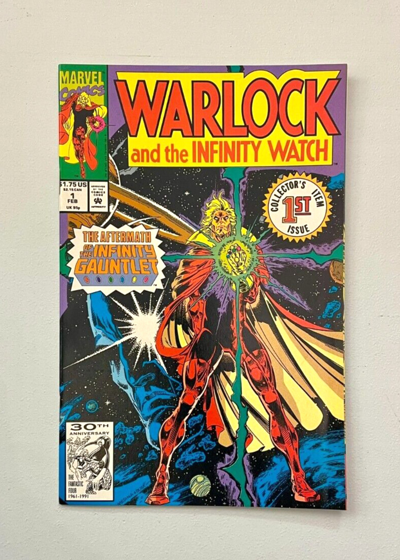 WARLOCK AND THE INFINITY WATCH #1 1992 NEAR MINT MARVEL COMICS B-500