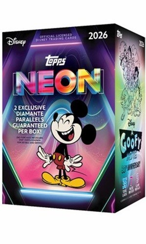 2026 Topps Disney – Neon Value Blaster Box
