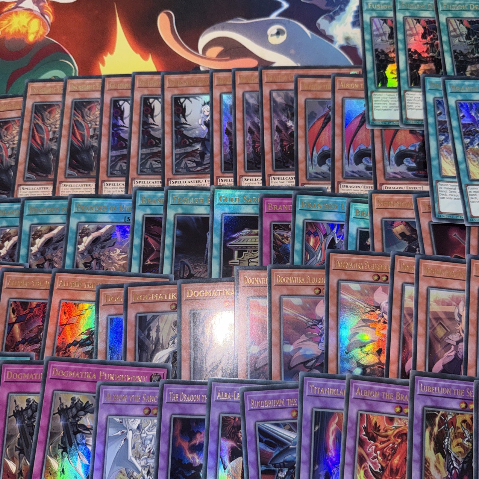 Yugioh Branded Dogmatika Deck With Extra Deck – ultras + More