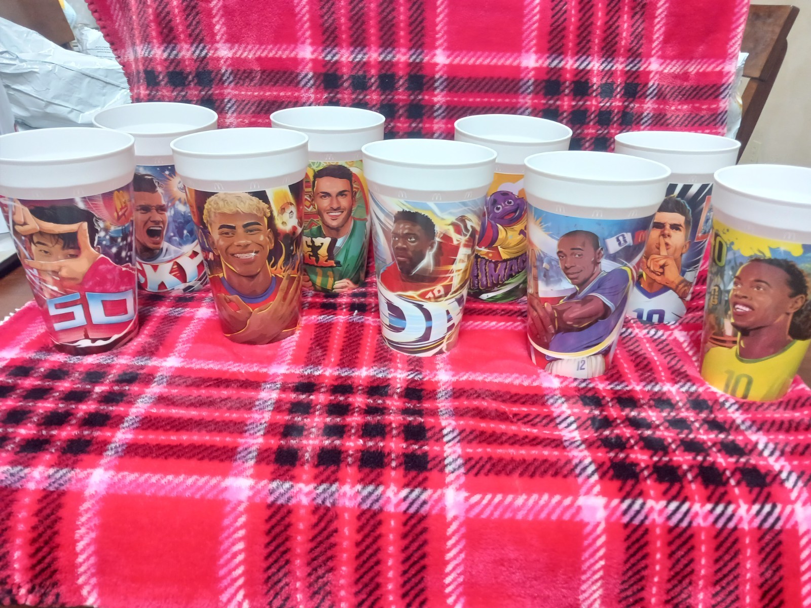 McDonald’s FIFA world cup complete set of 9 cups!!! 2026