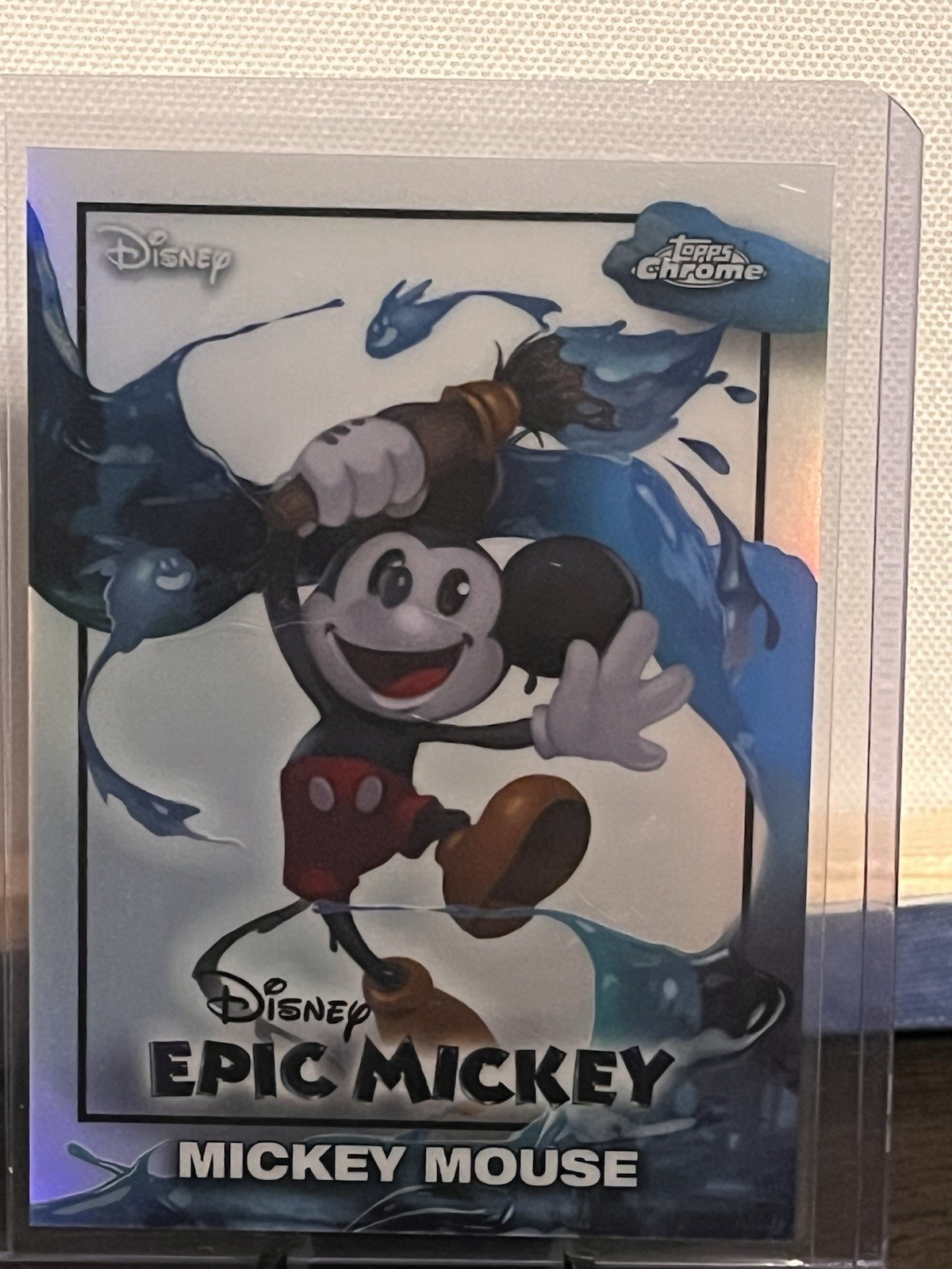 Topps Chrome Disney Neon Epic Mickey Mickey Mouse EM-1