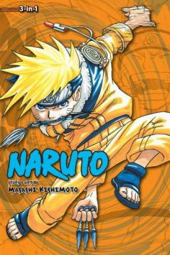 Naruto (3-in-1 Edition), Vol. 2: Includes vols. 4, 5 & 6 – Paperback – GOOD