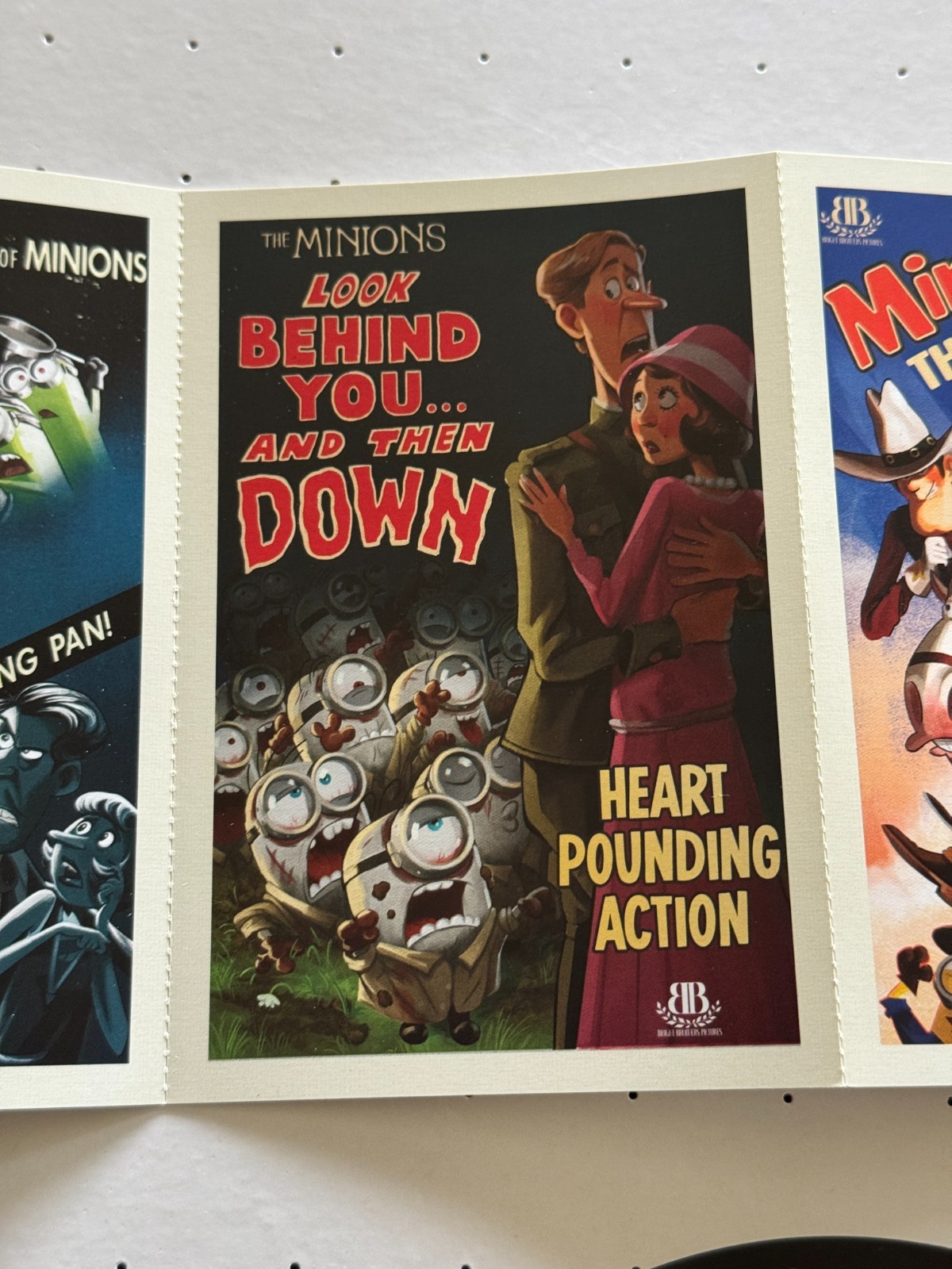 Minions & Monsters NEW 4-Card Postcard Set | RegalTheaters Limited Edition