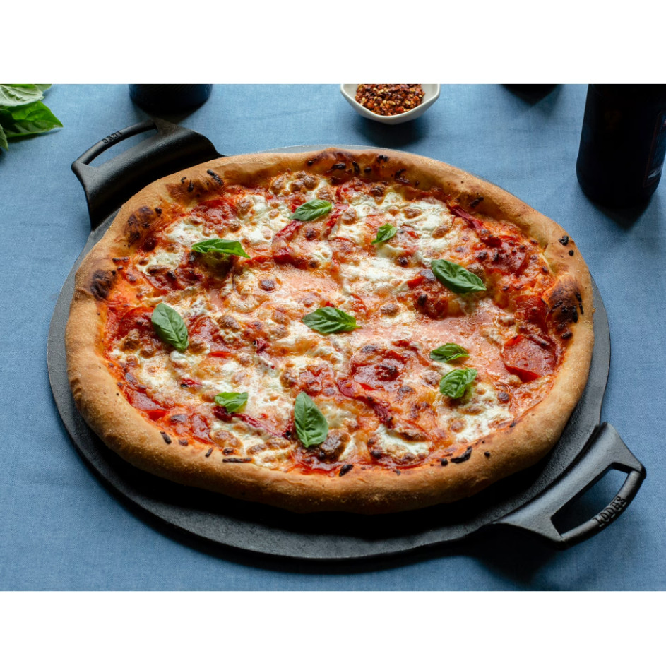 Lodge 15″ Cast Iron Pizza Pan