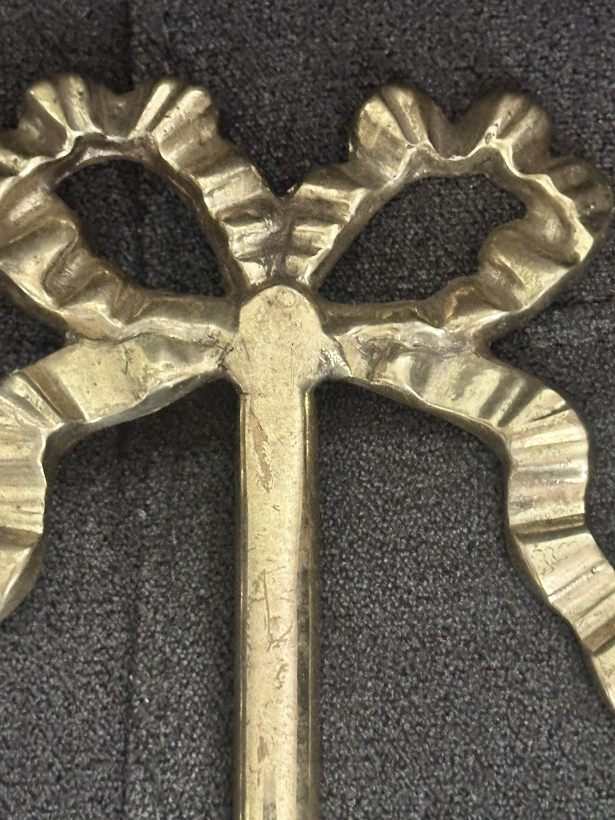 Vintage Brass Ribbon Double Armed Wall Sconce India