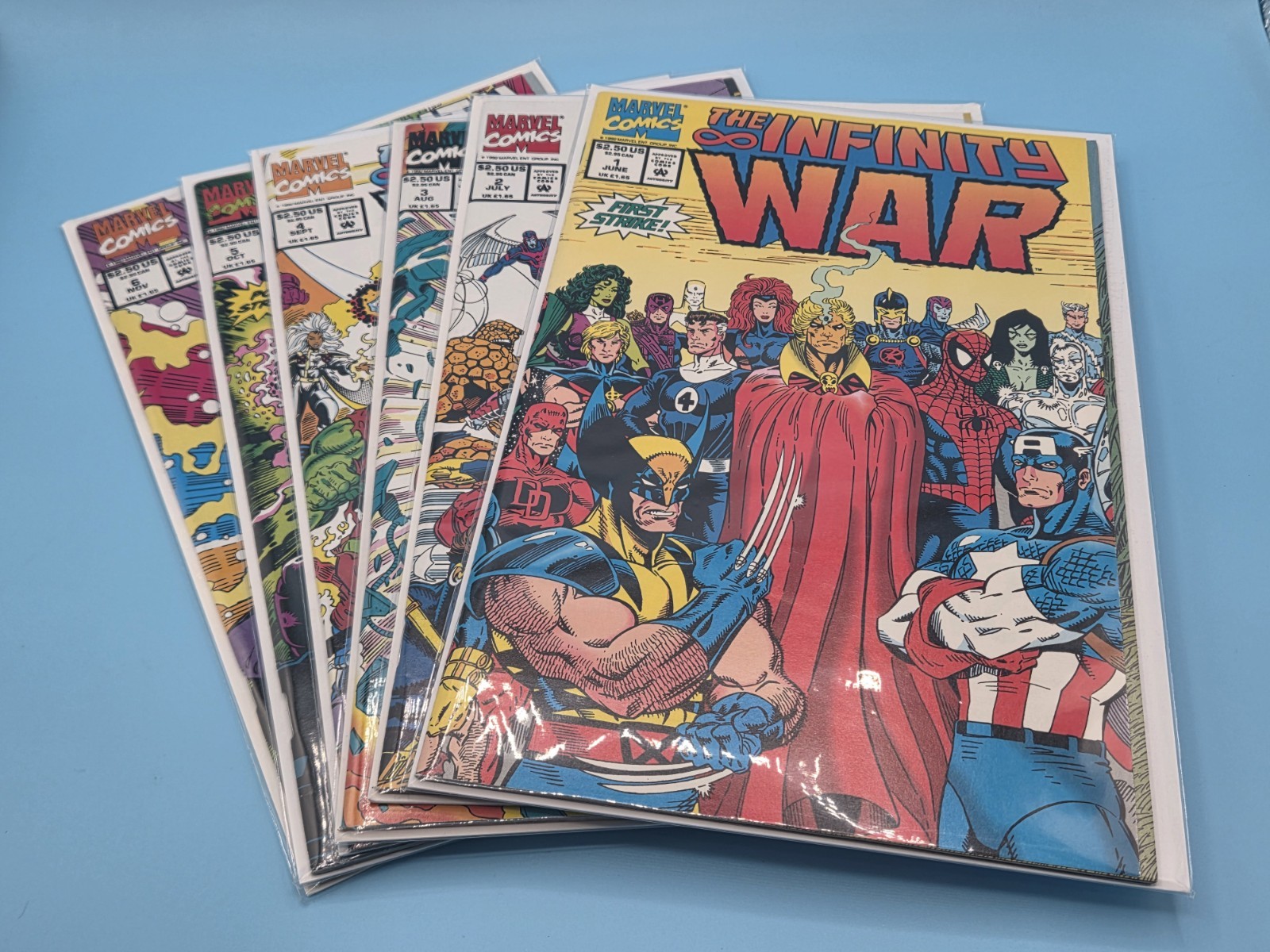 Infinity War #1-6 Complete Series Run (Marvel Comics 1992) Lot B7