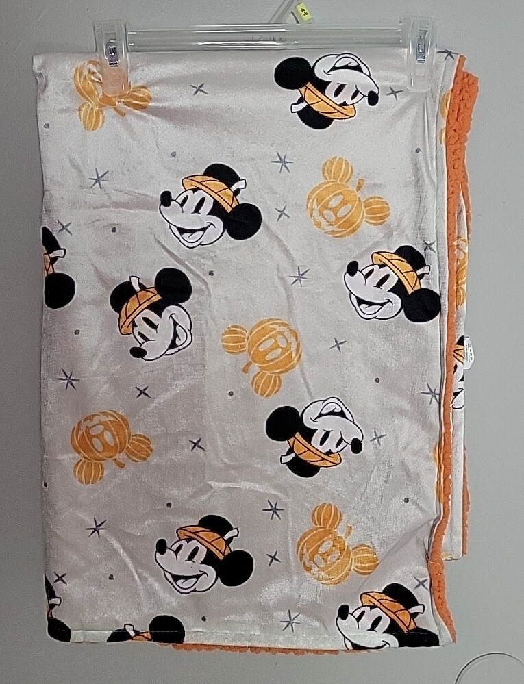 Mickey Mouse Disney Baby Vintage Halloween Blanket 30×30
