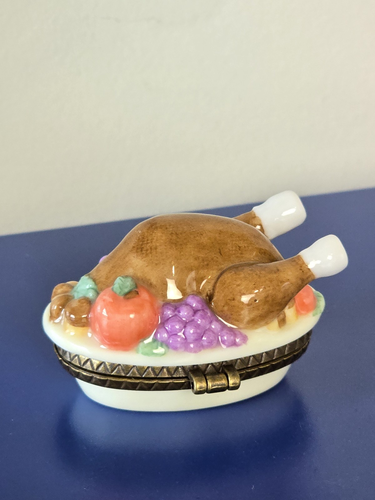 Miniature Roasted Turkey Trinket Box PBH Collection