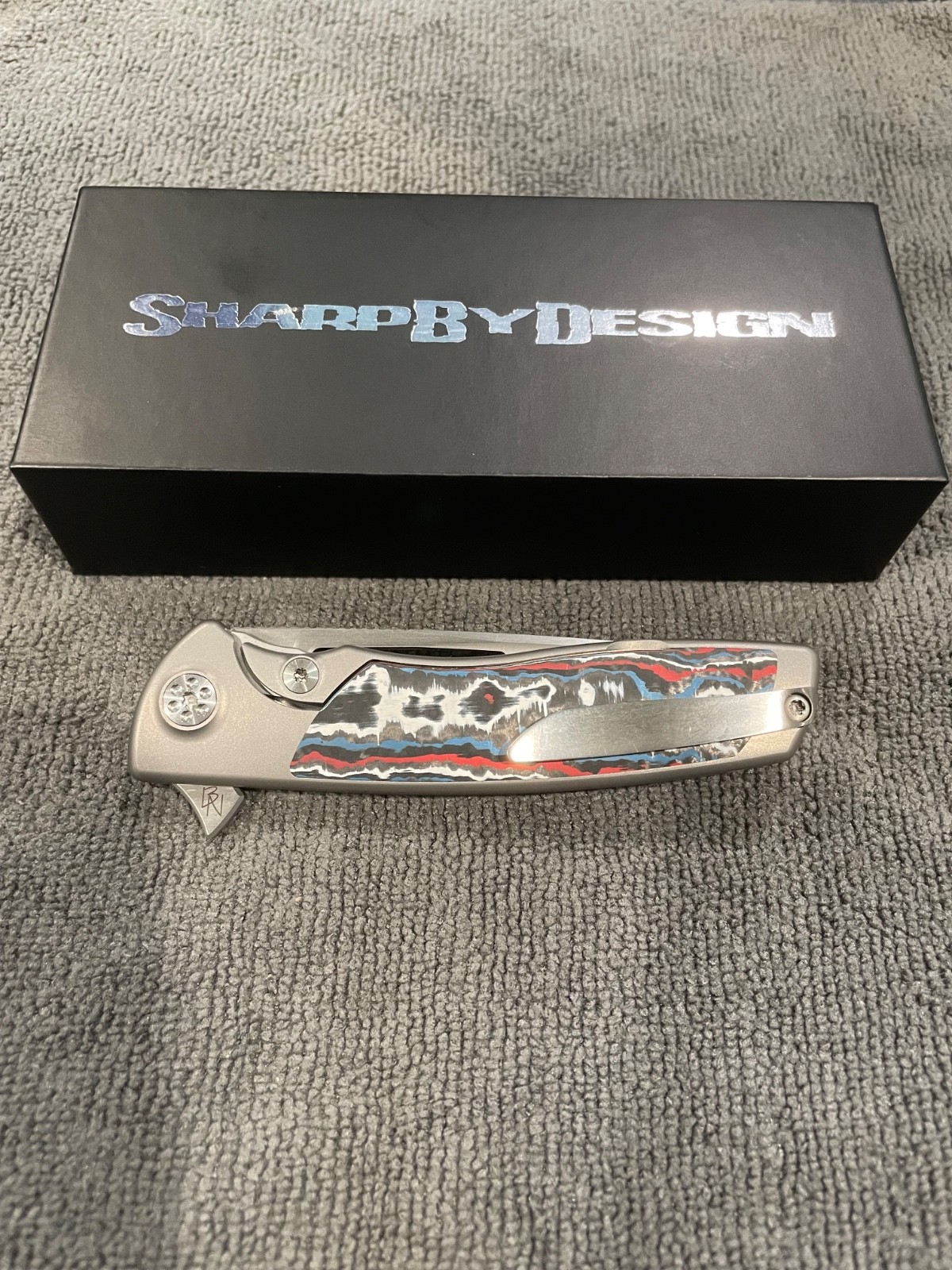 Sharp by Design Mini Evo with Fat Carbon Nebula Inlays