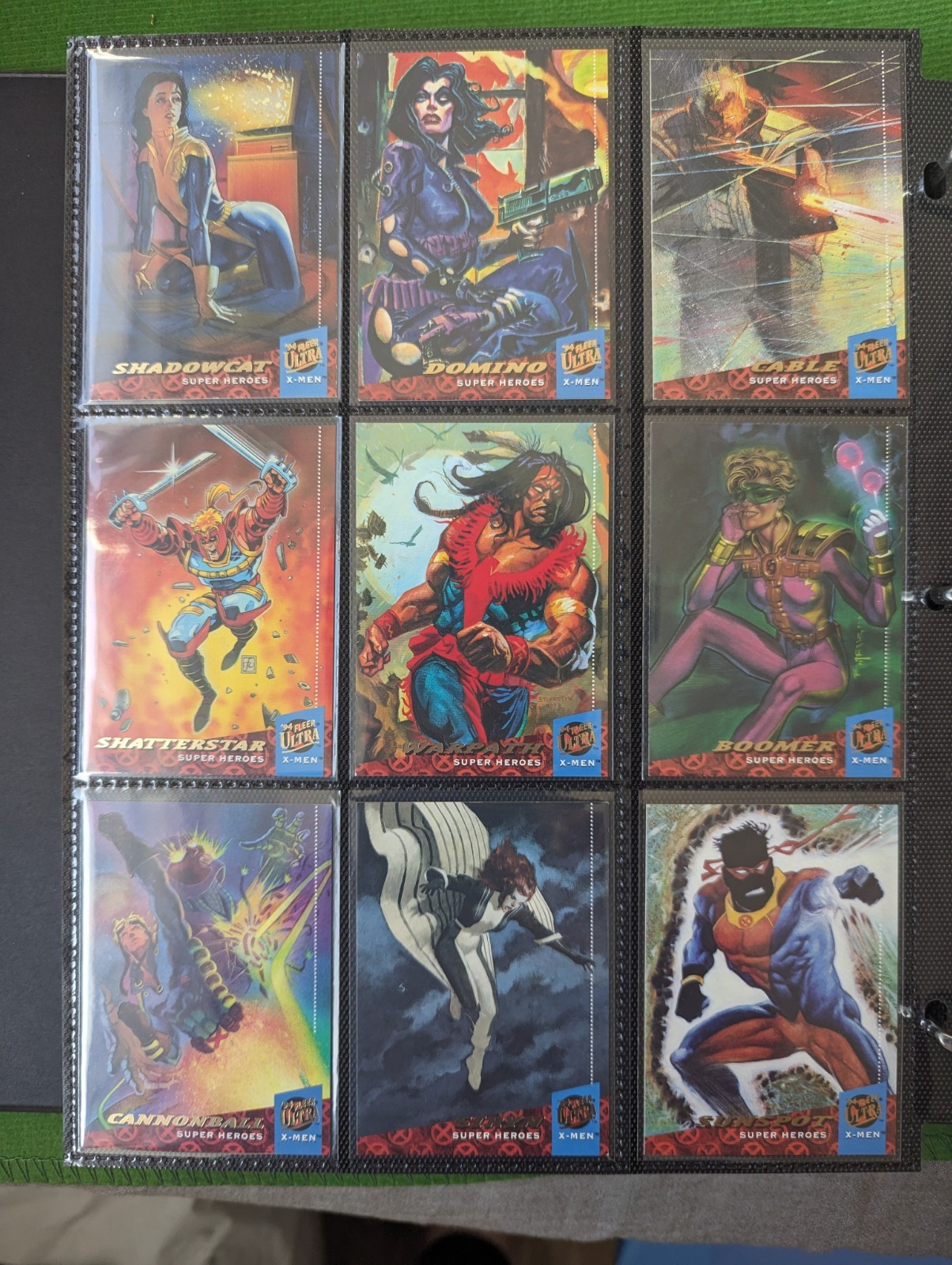 Vintage 1994 Fleer Ultra X-Men Marvel Cards 1-150 Complete Base Card Set