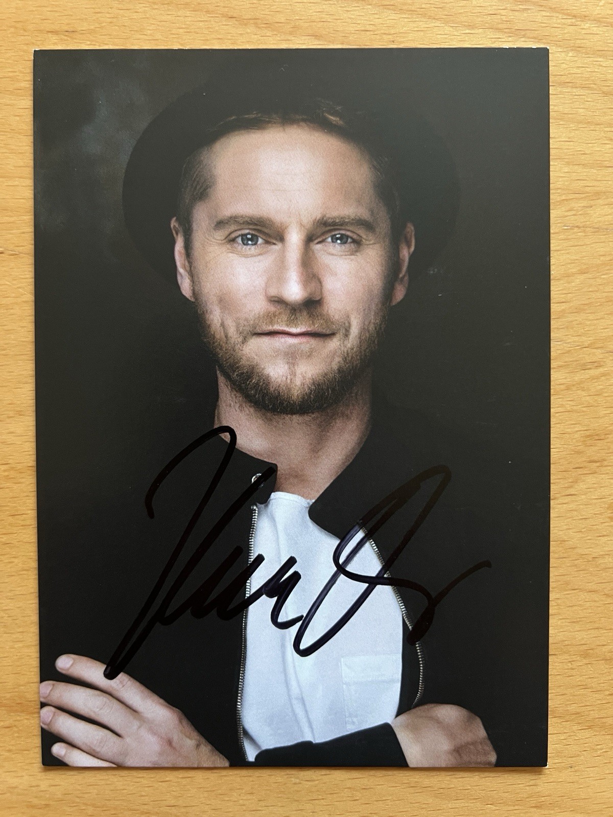 Johannes Oerding AK music autograph card original hand signed 3