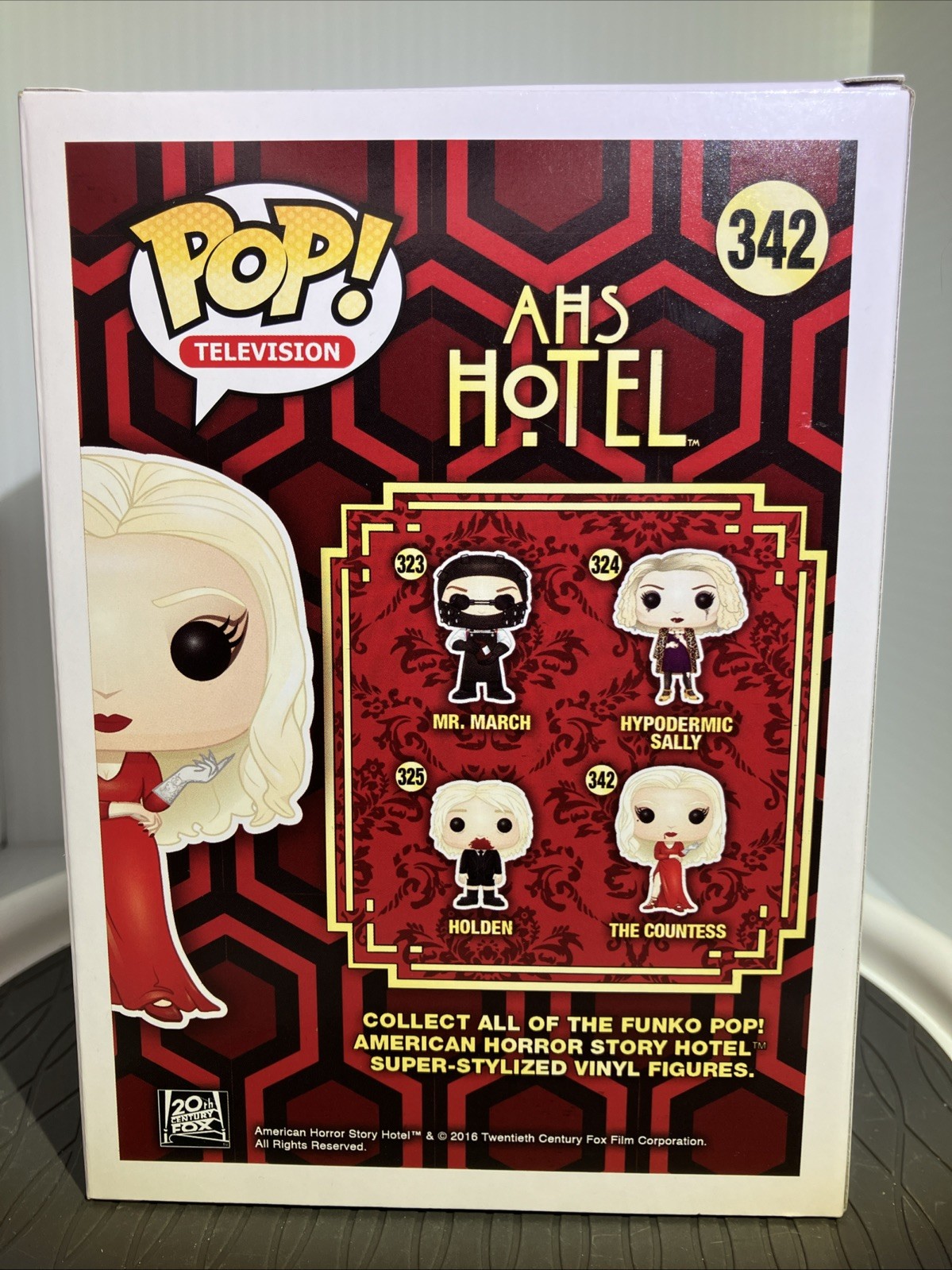VAULTED NIB Funko POP TV-American Horror Story AHS-The Countess #342 w/Protector