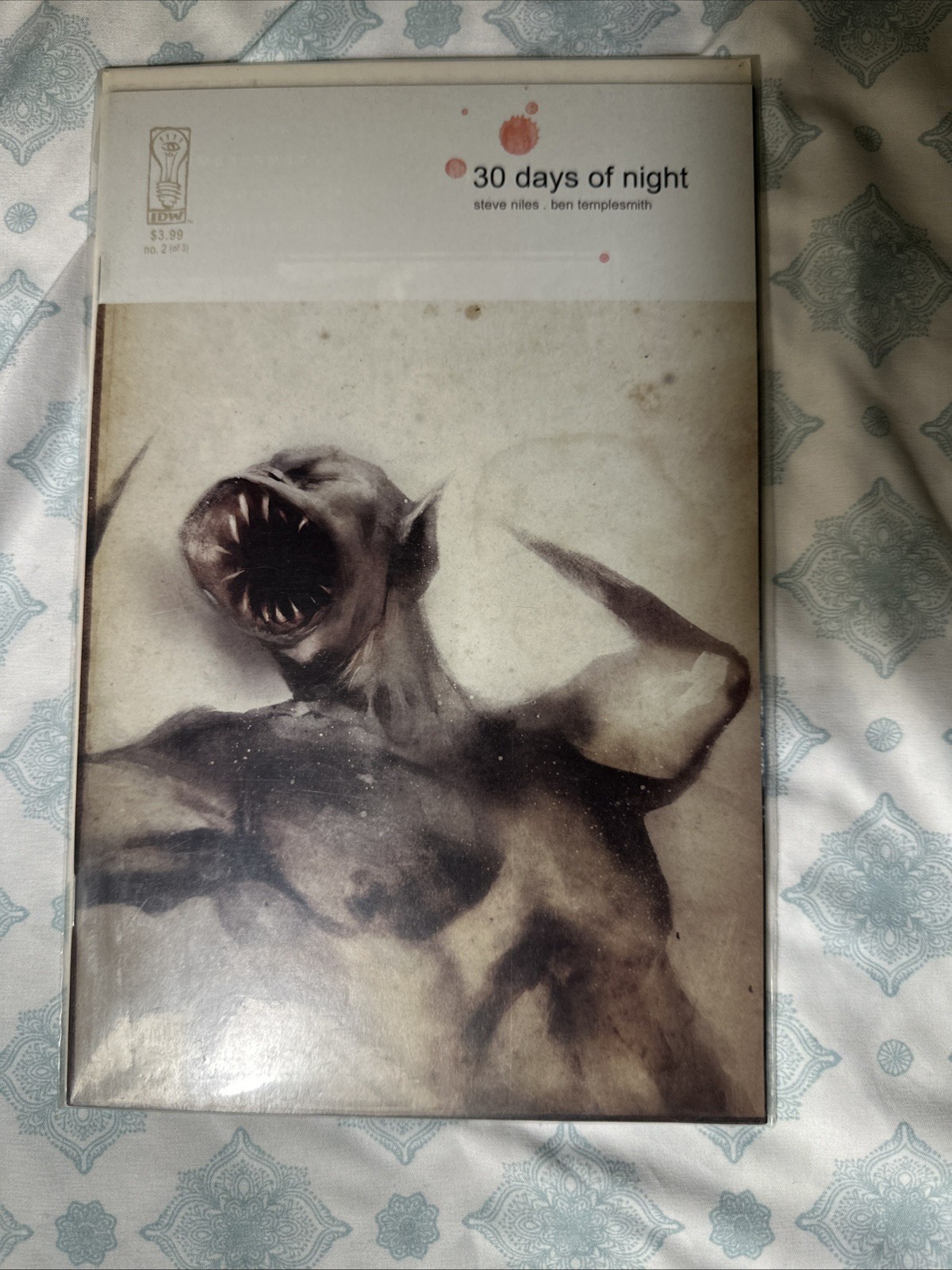 30 Days of Night #2 2002 1st Print Steve Niles Templesmith