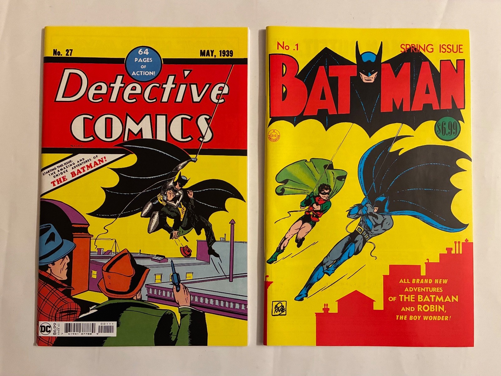 Batman Facsimile Lot Detecitve Comics #27 & Batman #1 | BRAND NEW NM/NM+