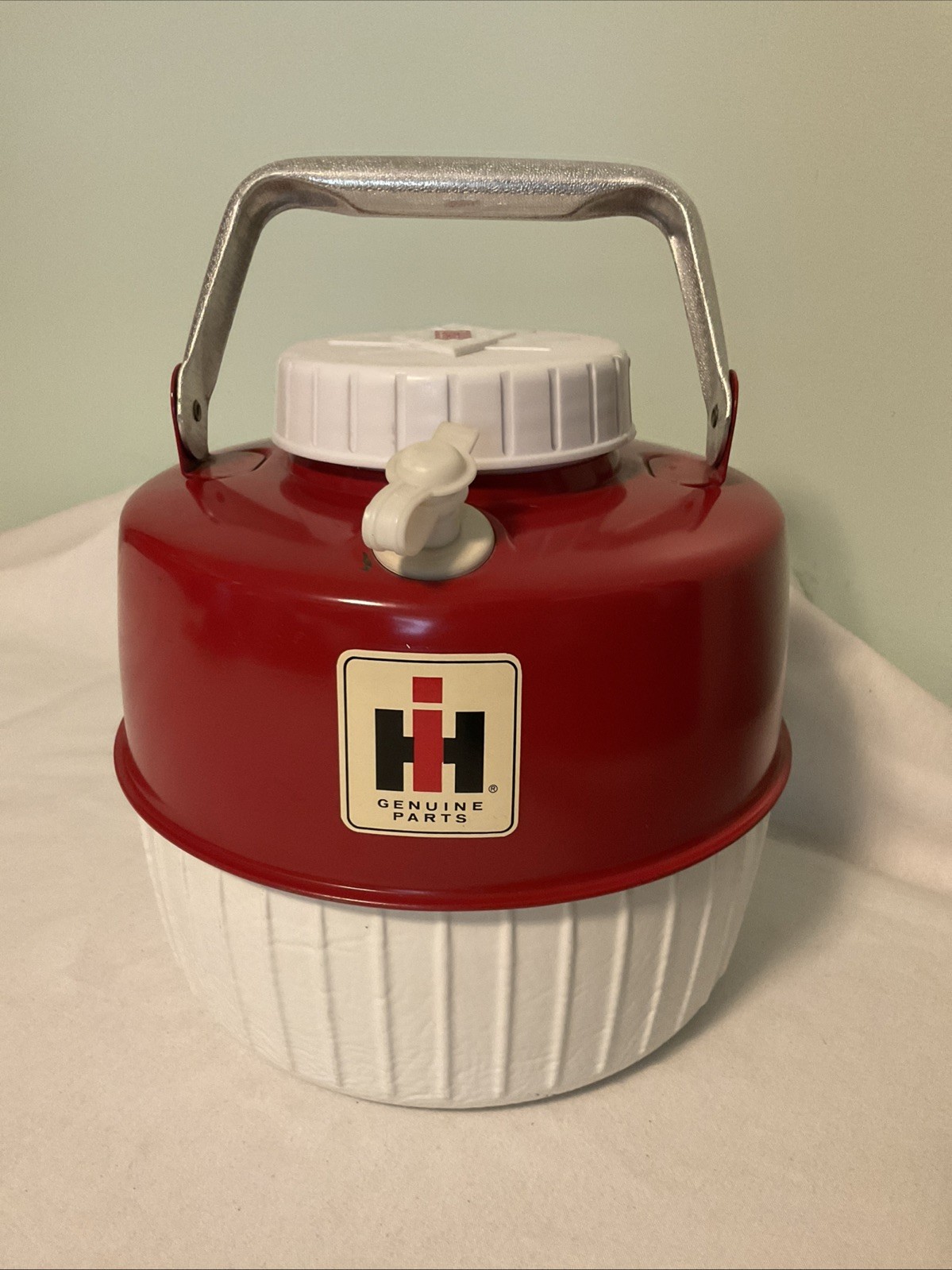 Vintage International Harvester IH Coleman Water Jug 1 Gal. 1950s HTF VGC