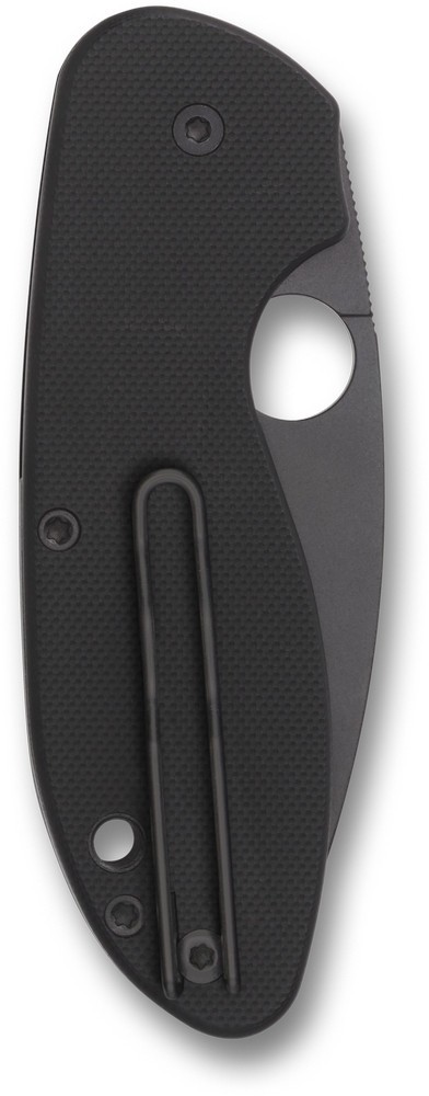 Spyderco Efficient Numbered, with 2.98″ Drop-Point Black Blade, C216GPSBBK