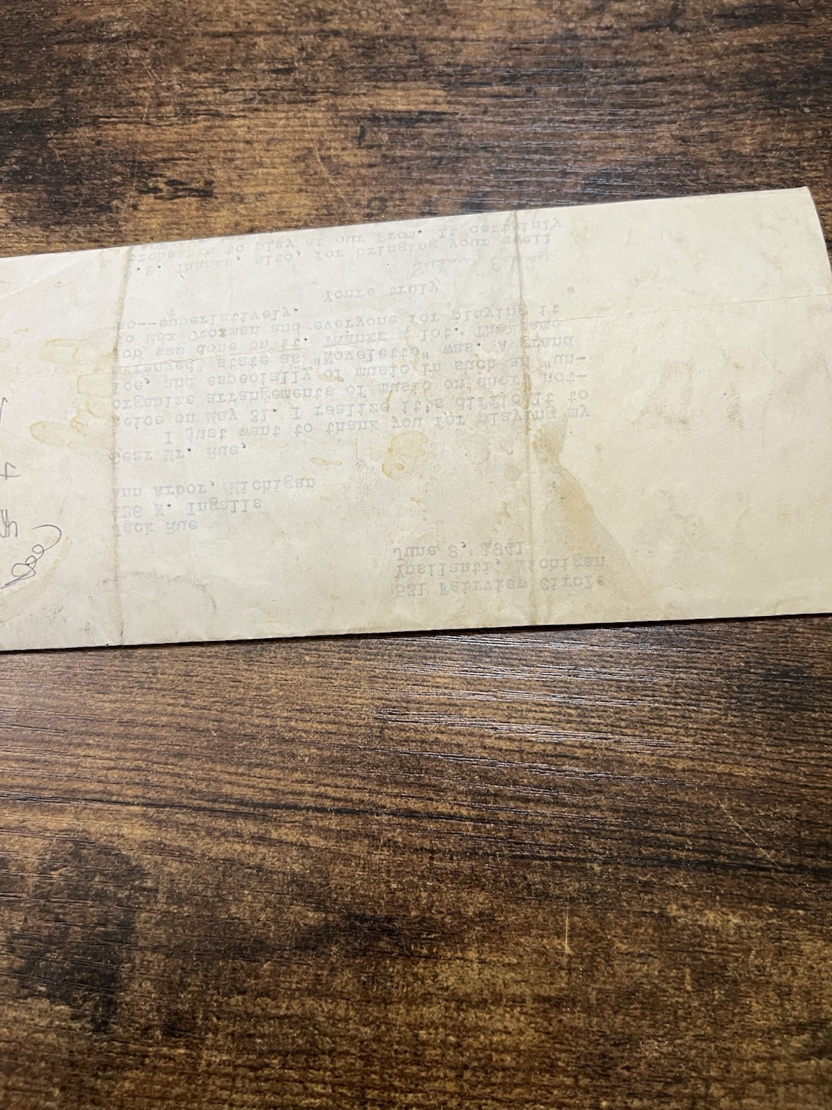1941 Susan Eckley Signed Typed Letter Music Orchestra Prom Ann Arbor Michigan