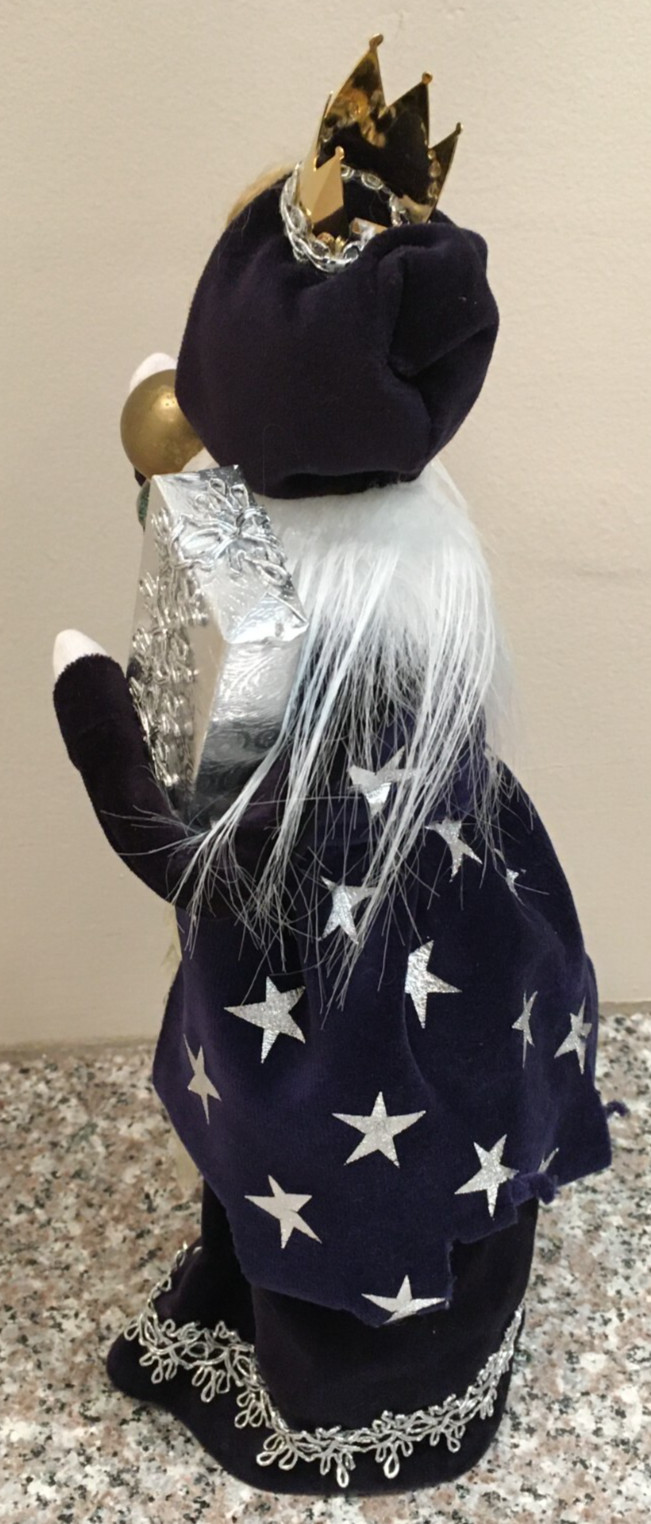 RARE Byers Choice Carolers 2010 Ice Princess with Crystal Staff
