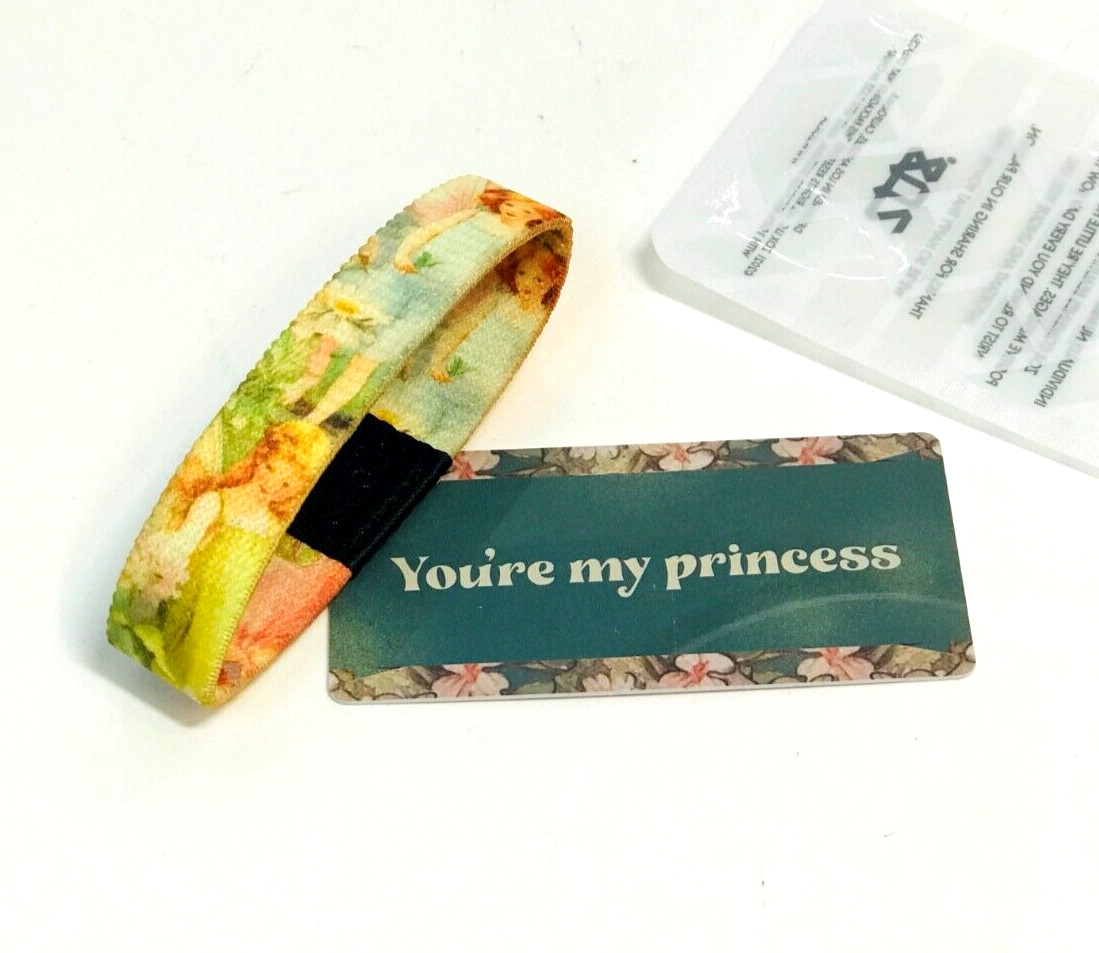 ZOX **YOU’RE MY PRINCESS** SILVER Single Small Wristband w/Card NIP