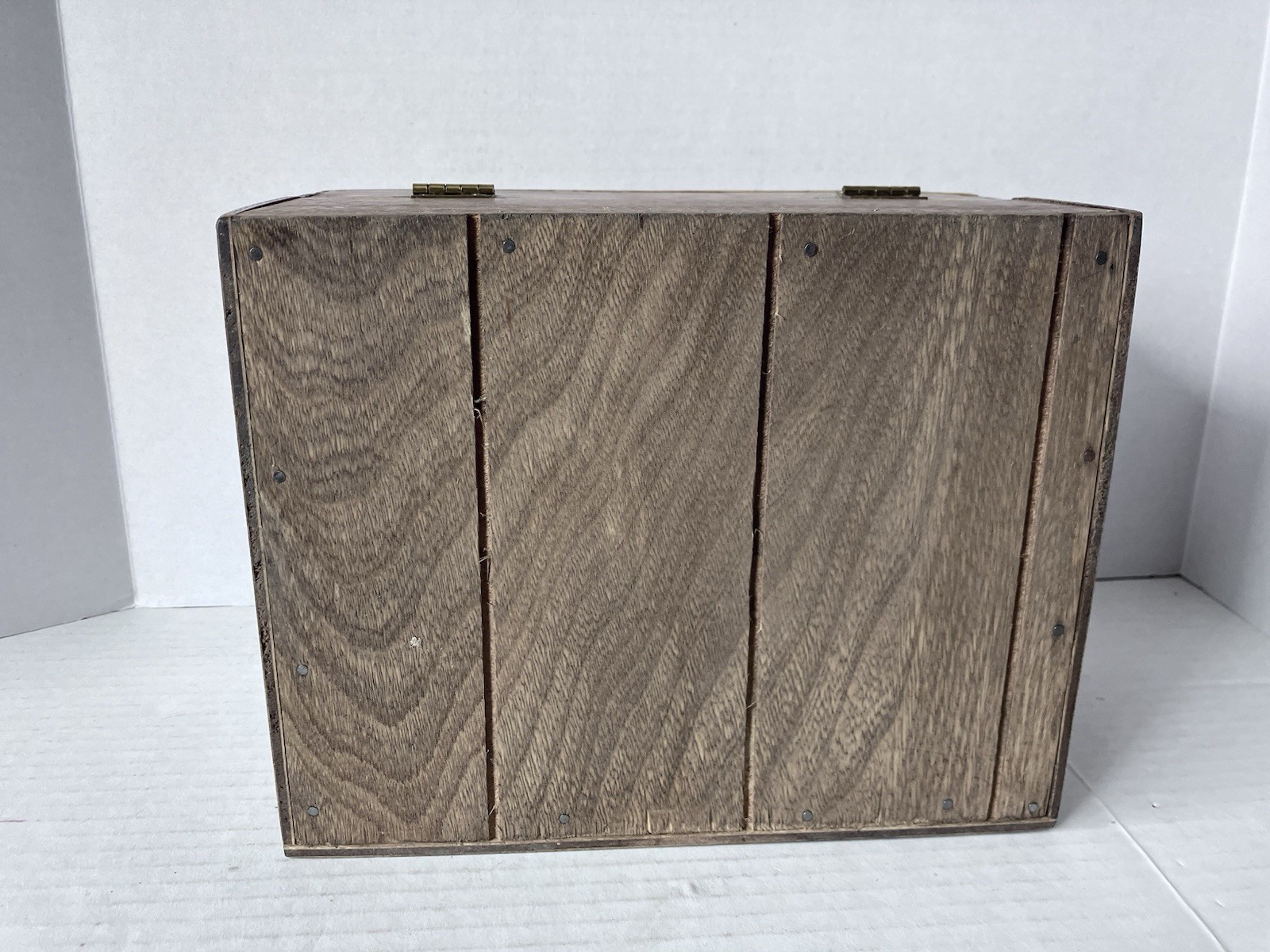 Hand Painted Pileated Woodpecker Hinged Wooden Box 9.5″ x 7.5″ x 5″