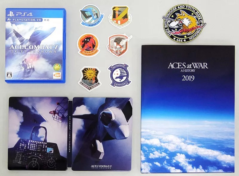 ACES at WAR A HISTORY 2019 ACE COMBAT 7 SKIES UNKNOWN Collector’s Edition Art