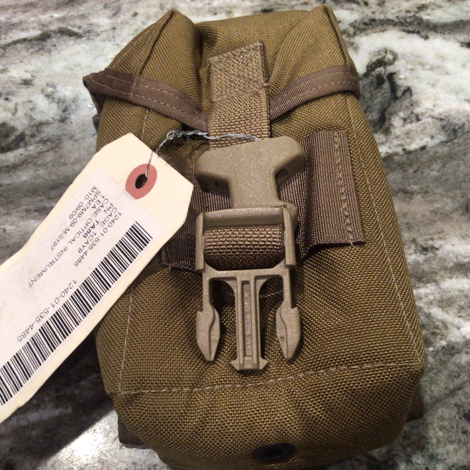 Genuine US Military Issue USMC TA86: RCO ACOG Pouch***Coyote