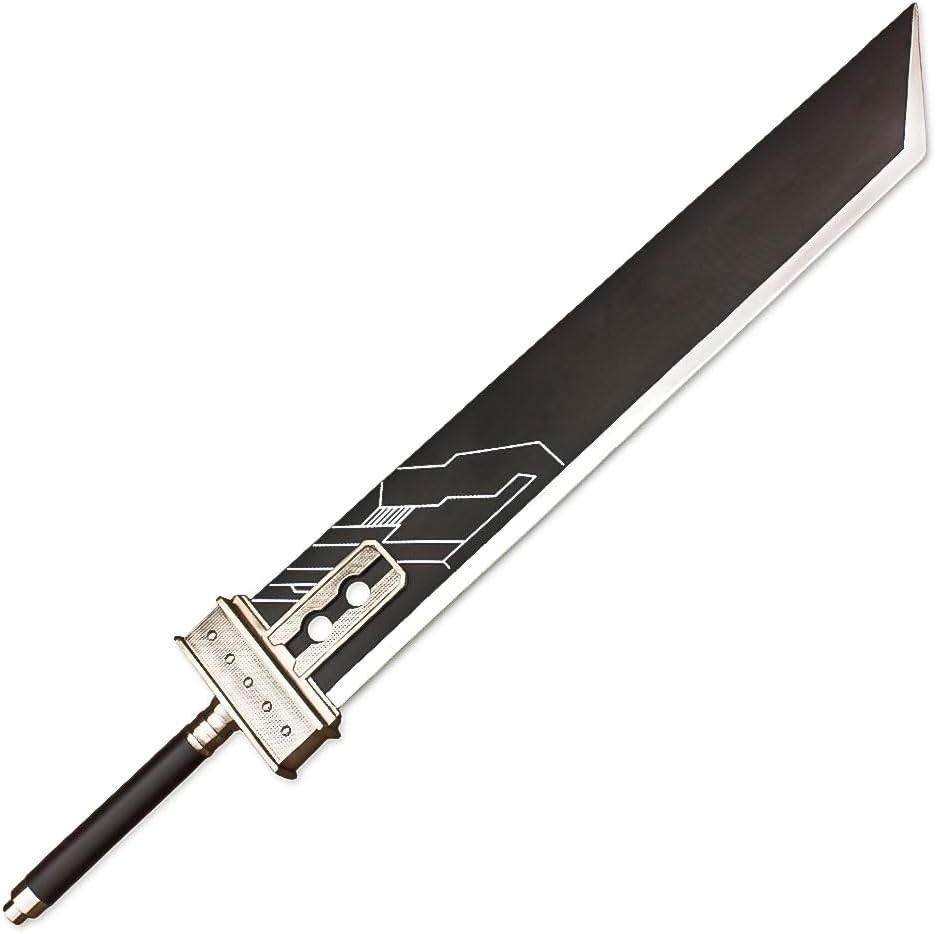 54″ Handmade Stainless Steel Cloude Strifee Buster Metal Sword