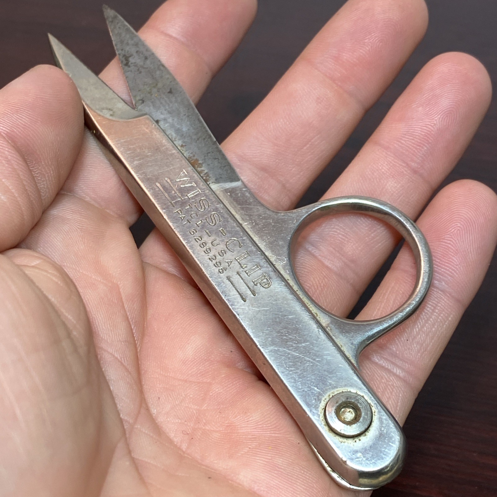 VTG Wiss Quick Clip Speed Cutter Sewing Embroidery Scissors Thread Nipper Snips