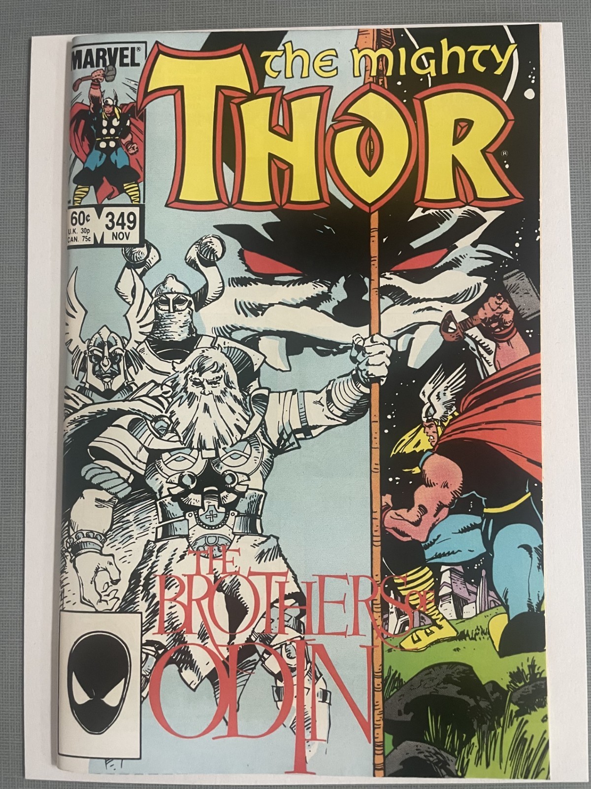 THOR #349 NEAR MINT UNREAD COPY Walt Simonson Art Marvel Comics 1984