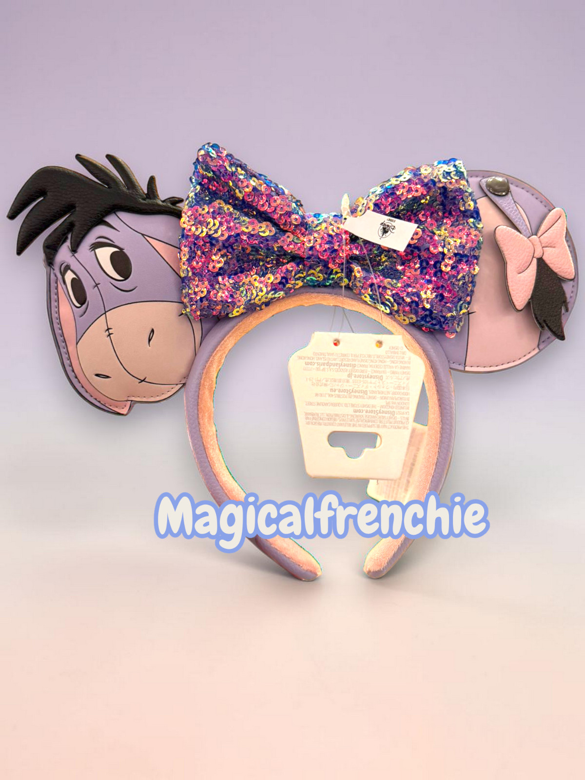 Disneyland Paris Exclusive ears(noted On Them)/ headband – Eeyore NWT