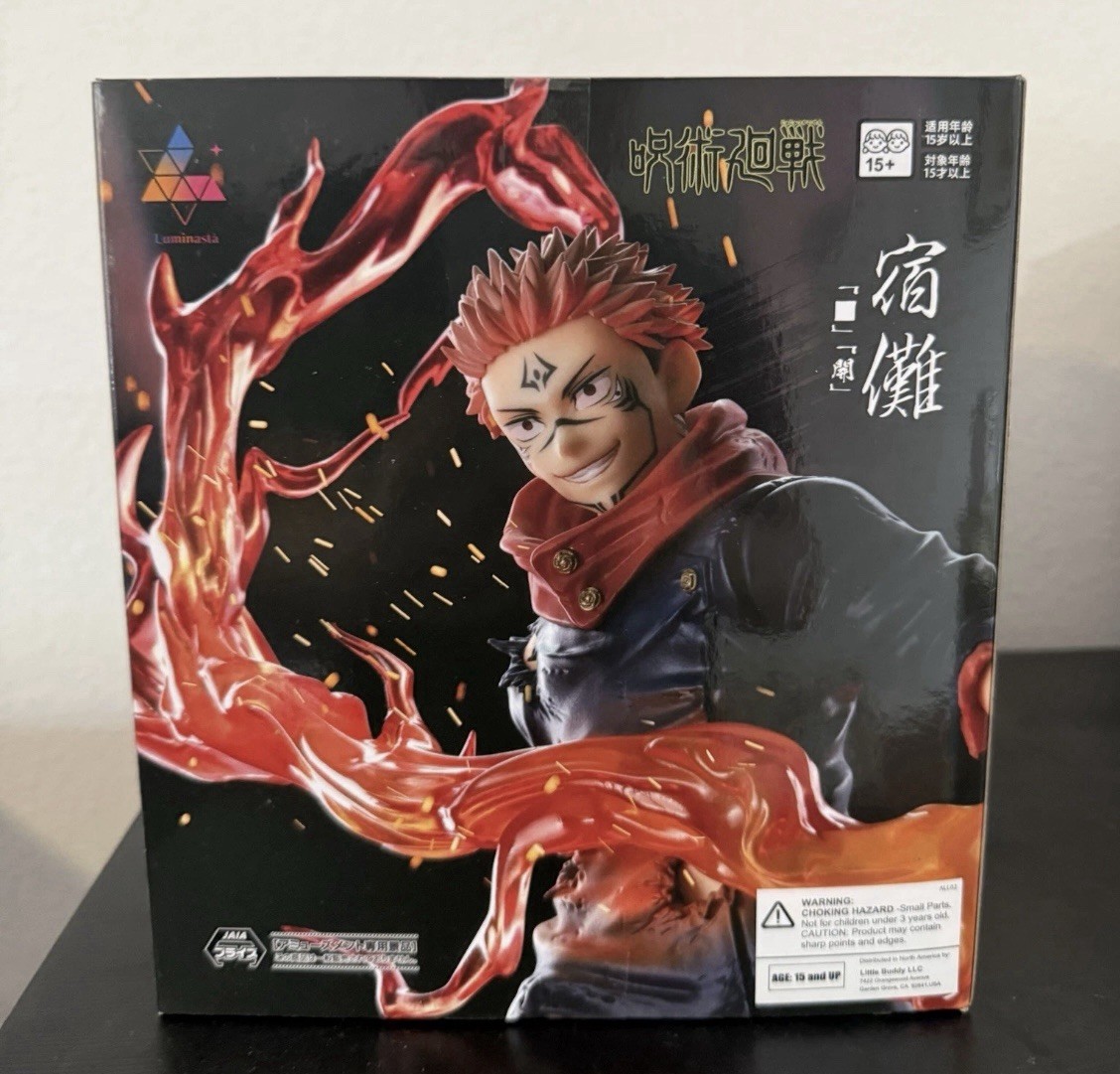 Jujutsu Kaisen Ryomen Sukuna Fuga Ver. SEGA Luminasta Figure New – US Seller