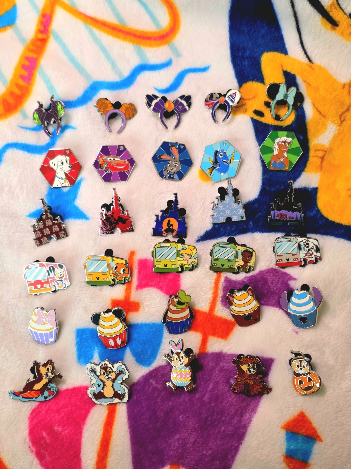 FULL COMPLETE SET 30 PINS – Disney Hidden Mickey Pins WDW 2026 Wave A NO CHASERS