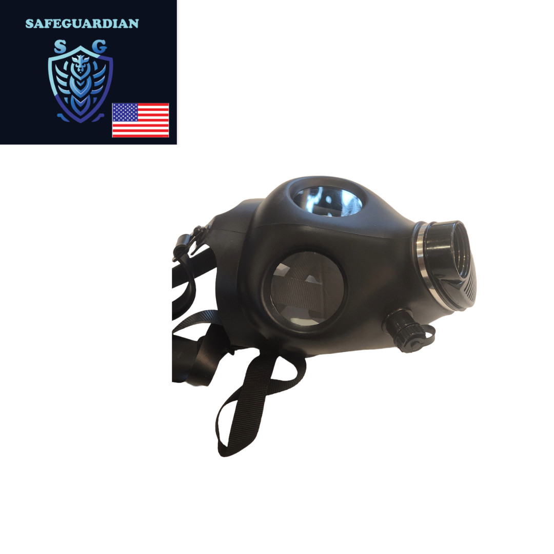 SafeGuardian Israeli (2 PACK) GAS MASK Respirator Hydration Port 40MM Compatible