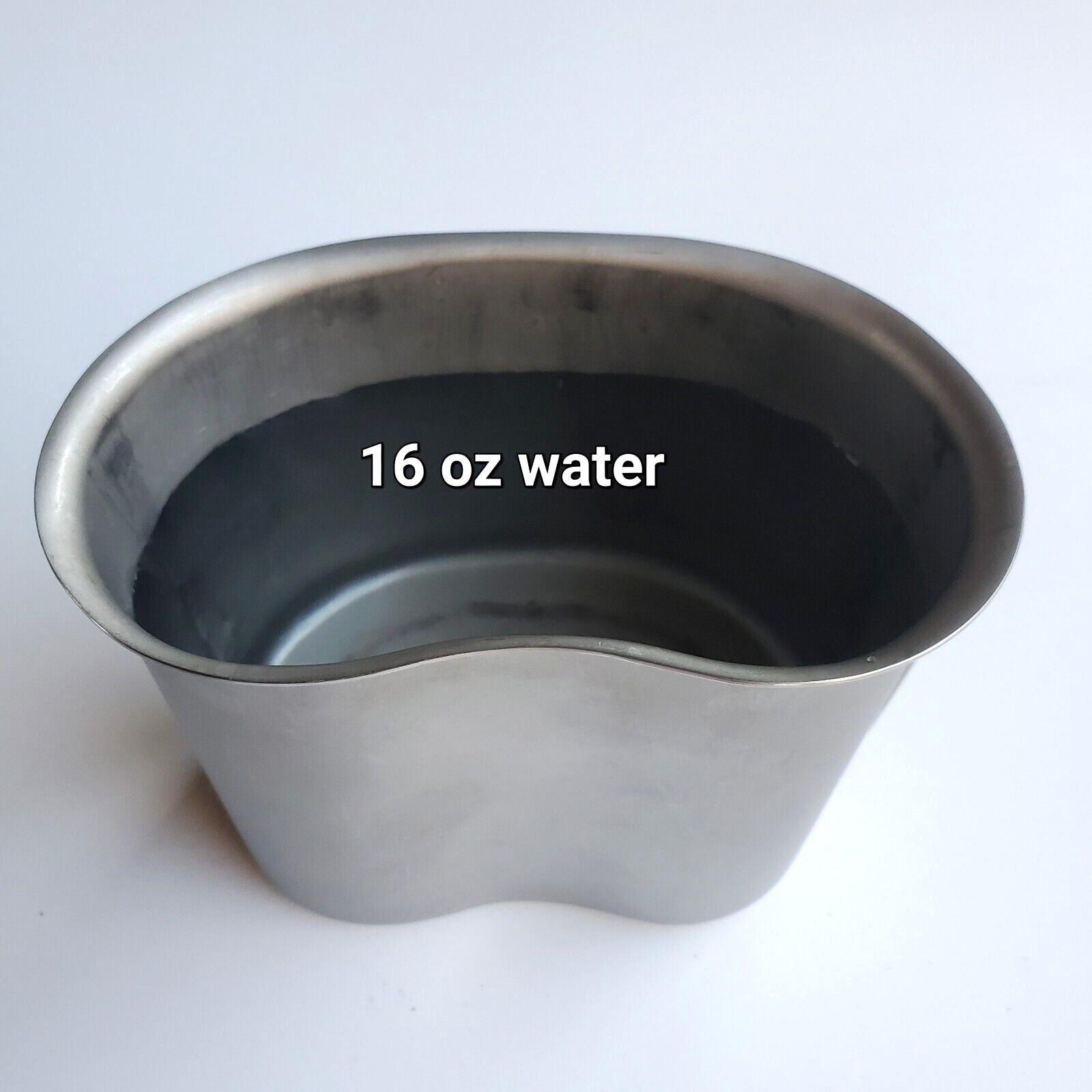 GENUINE US Military Issue Metal CANTEEN CUP 1 QT USGI HEAVY DUTY Wire Handle VGC